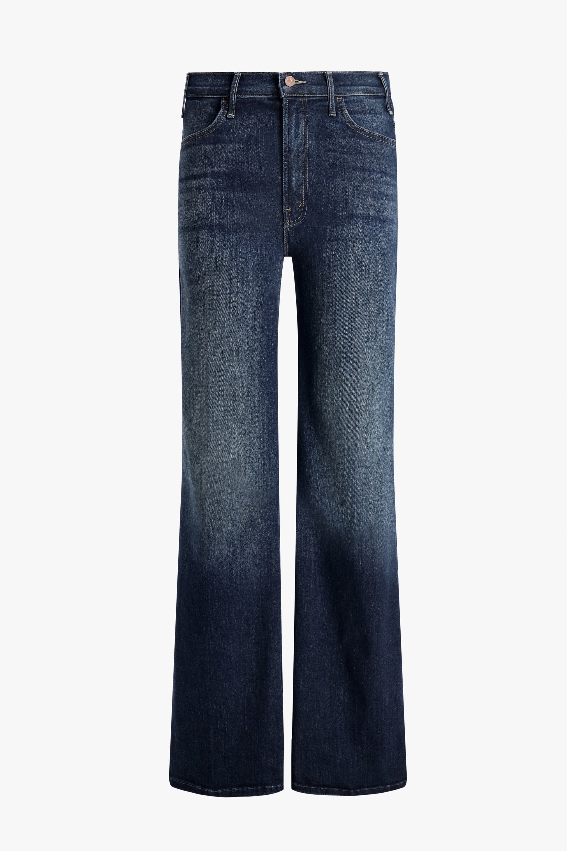 Jeans The Hustler Roller Sneak in TroublemakerMother - Anita Hass