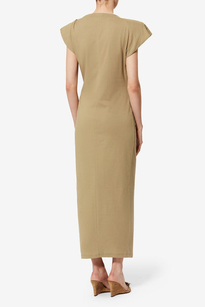 Nadela dress in light bronze