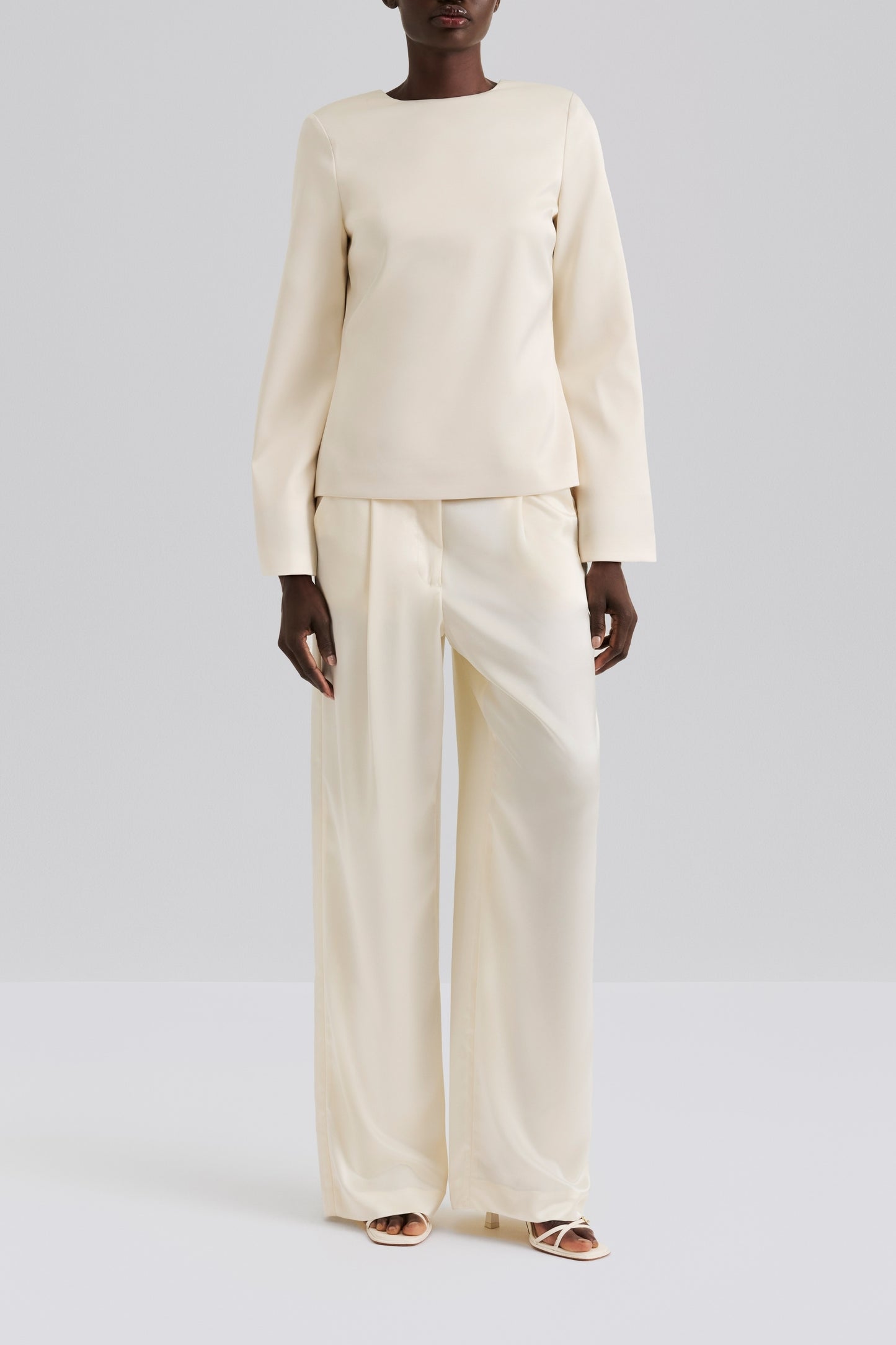 Bluse Elna Bow in VanillaMalina - Anita Hass