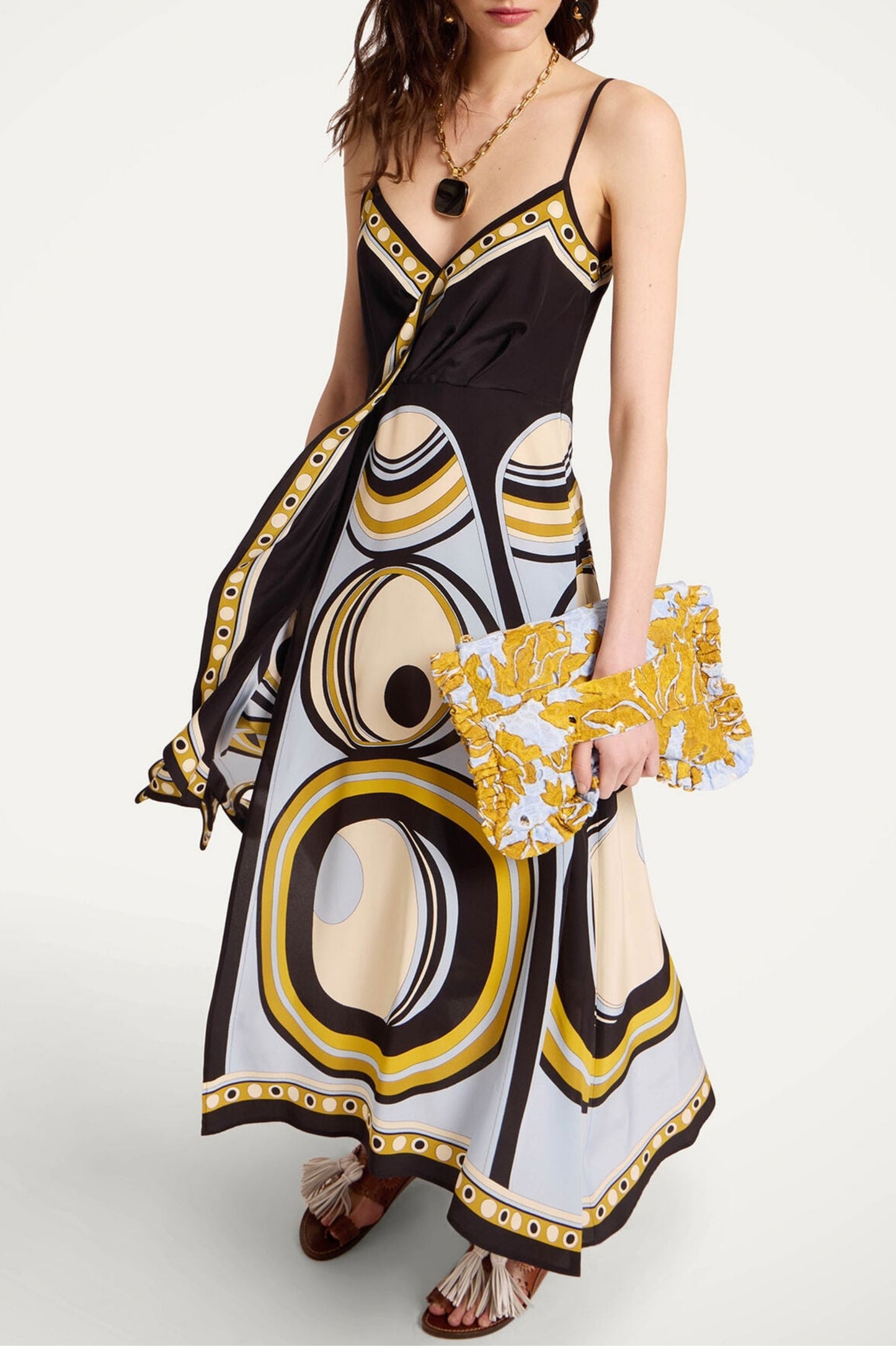 Kleid Turn Around in Sanctuary Placée Light Blue La Double J