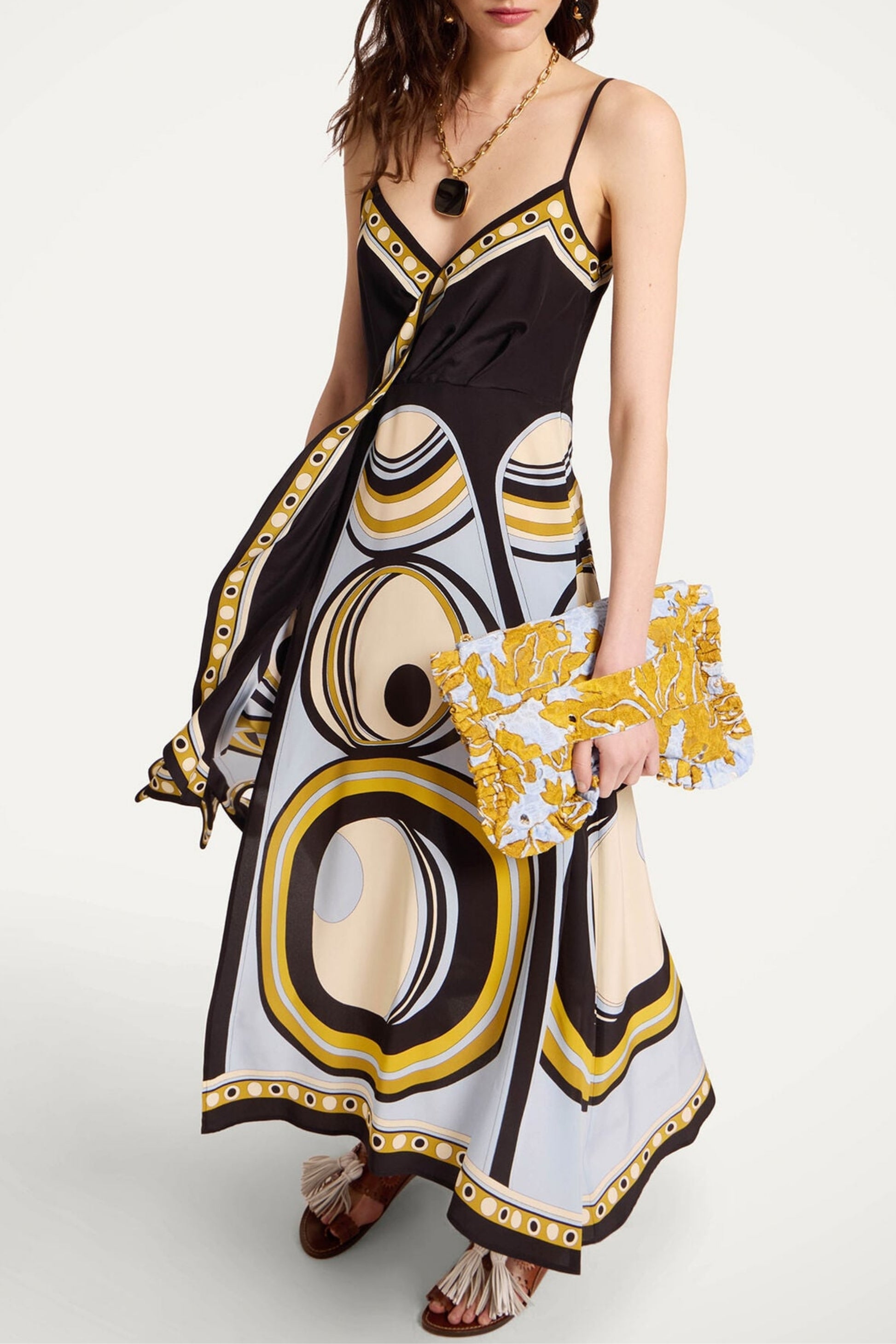 Kleid Turn Around in Sanctuary Placée Light Blue La Double J