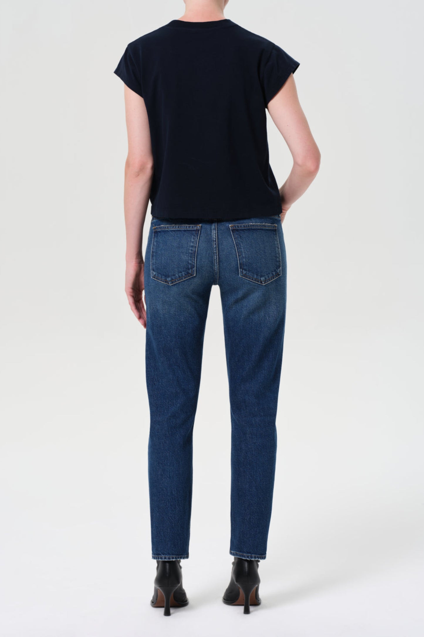 Jeans Cocktail Ankle in OutlineAgolde - Anita Hass