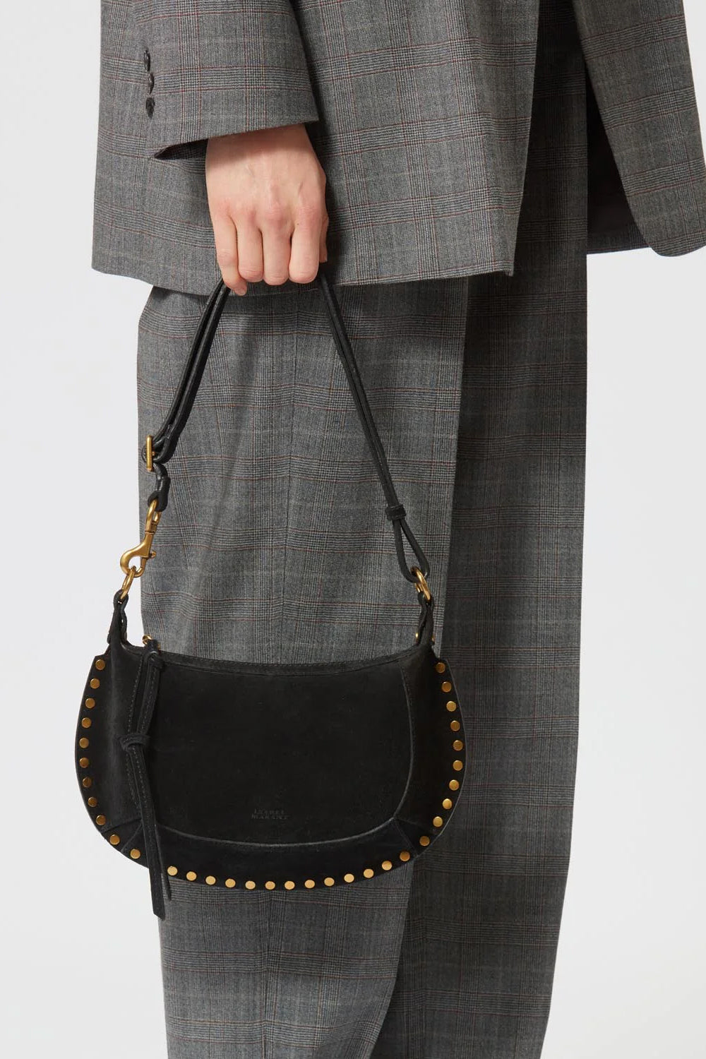 Tasche Oskan Moon Suede in SchwarzIsabel Marant - Anita Hass