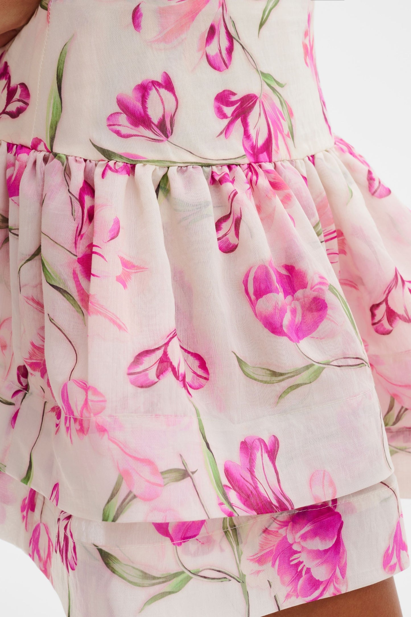Fantine skirt in tulip pink