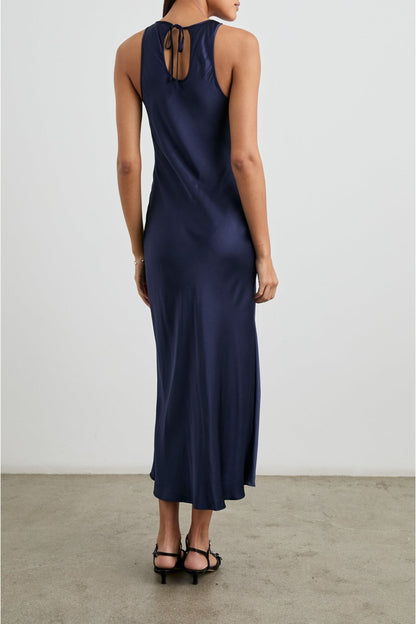 Solene dress in navy