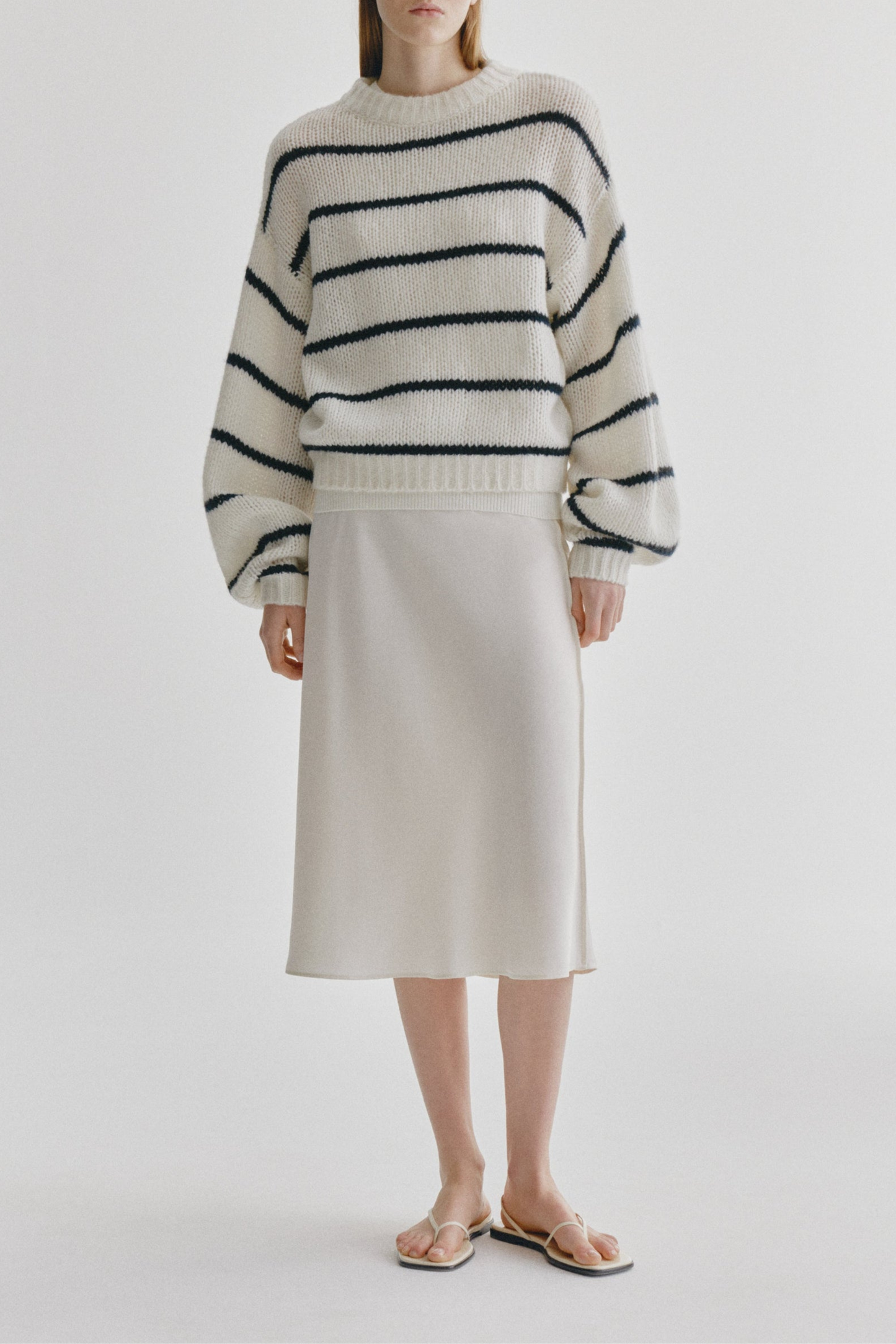 Pullover Sabelle in Cream StripesLisa Yang - Anita Hass