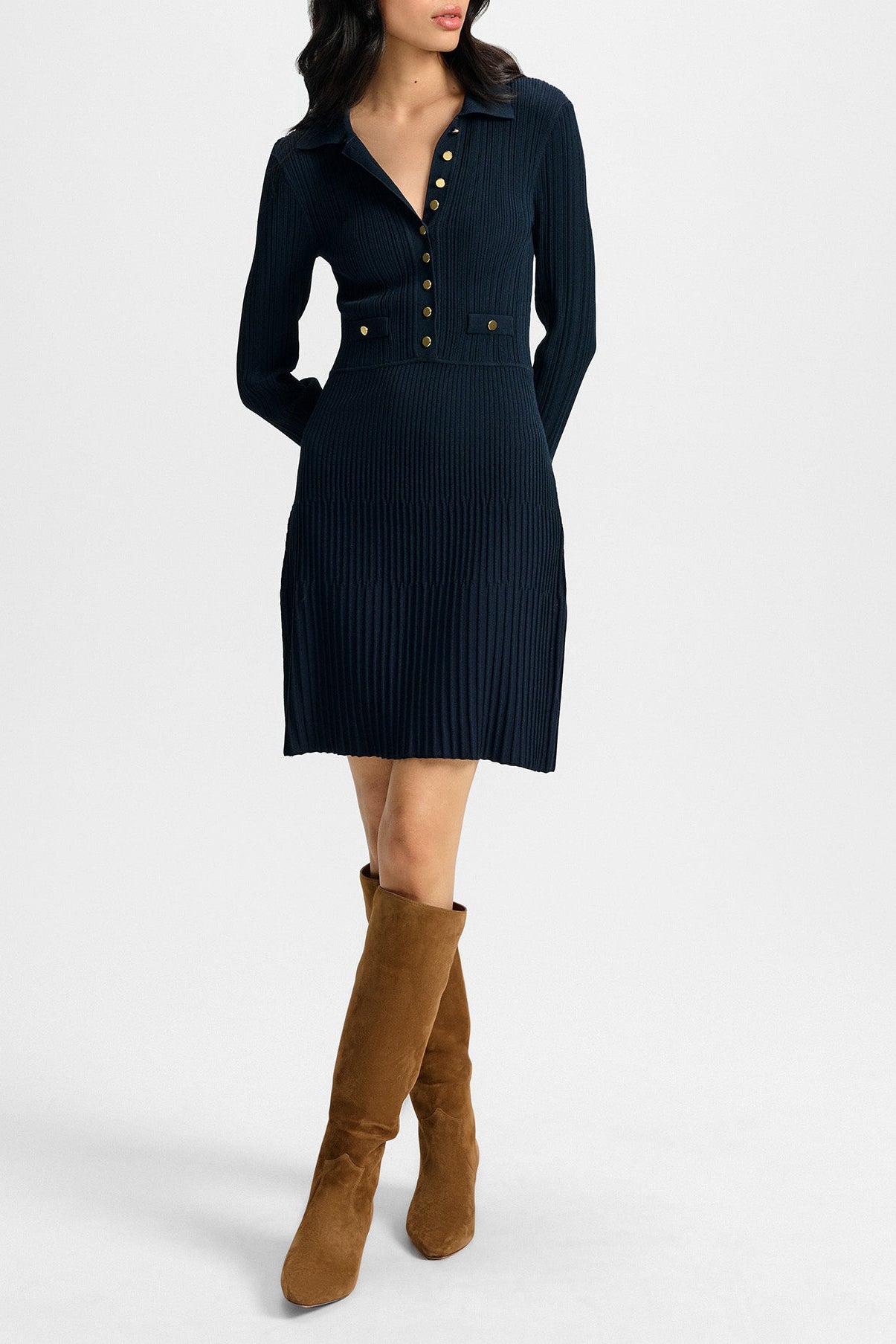 Kleid Lauper in NavyVeronica Beard - Anita Hass