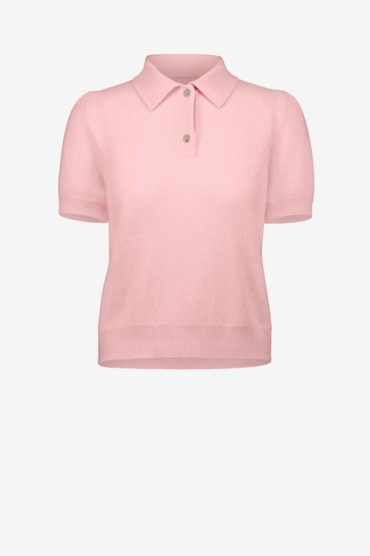 Strickshirt Polo in PinkAllude - Anita Hass