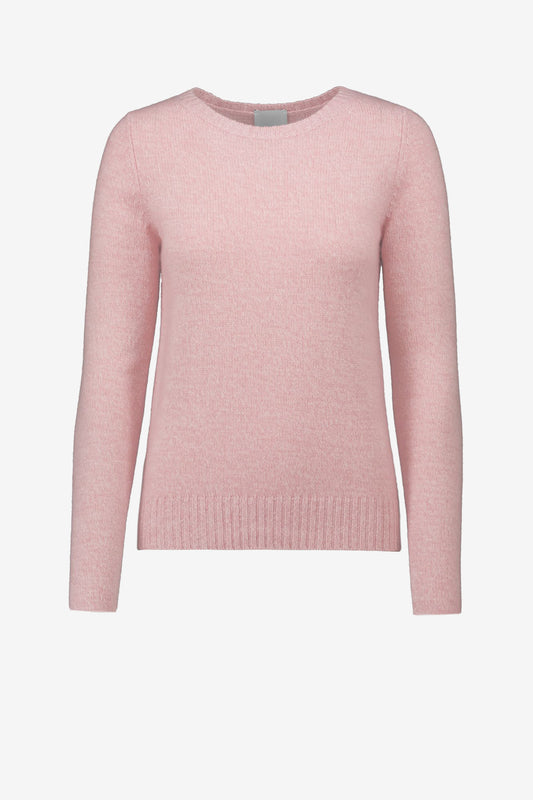 Boatneck sweater in pink