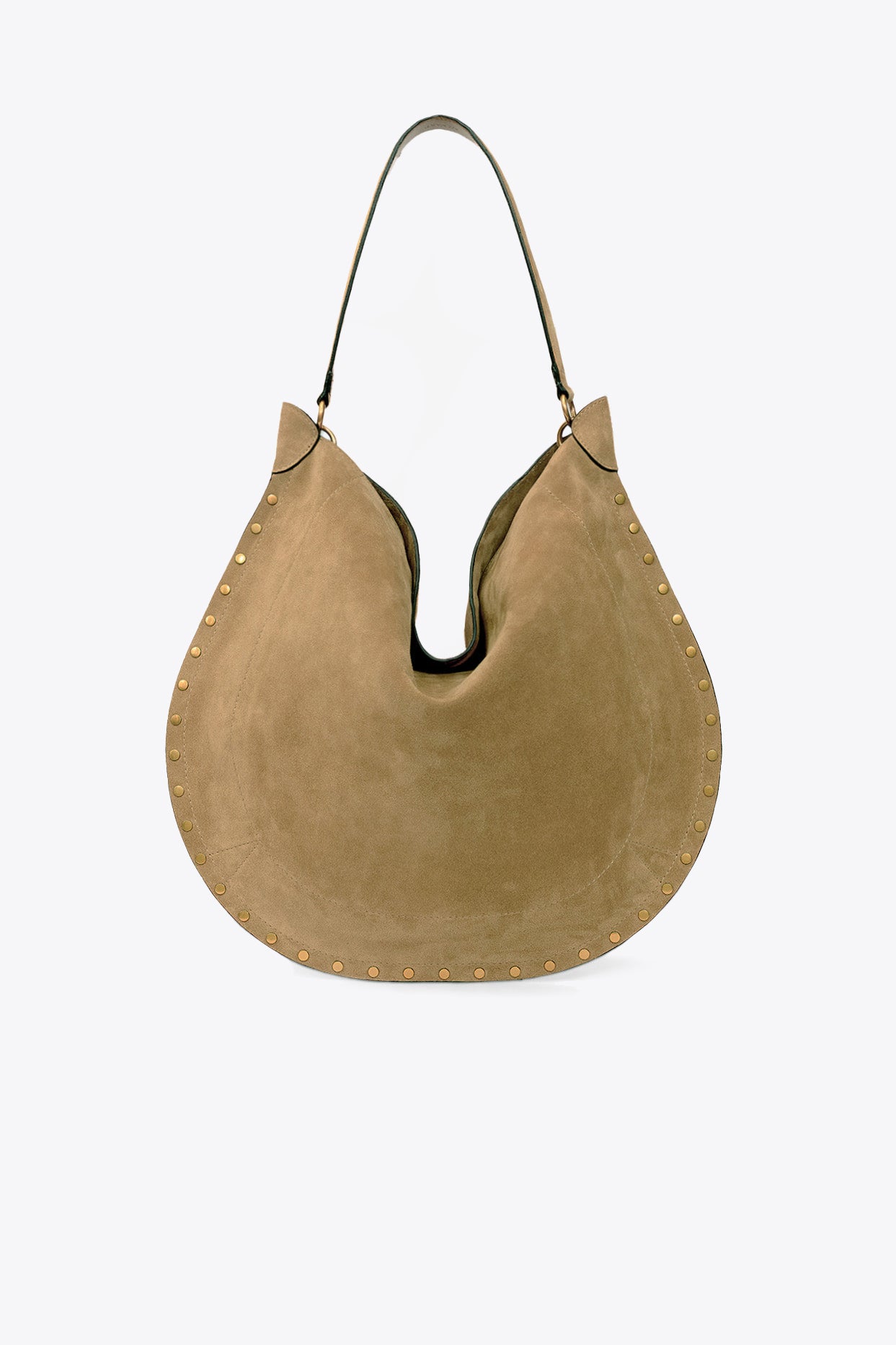 Oskan Hobo Soft bag in taupe