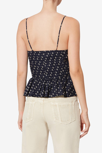 Top Dolma in Black/EcruMarant Etoile - Anita Hass