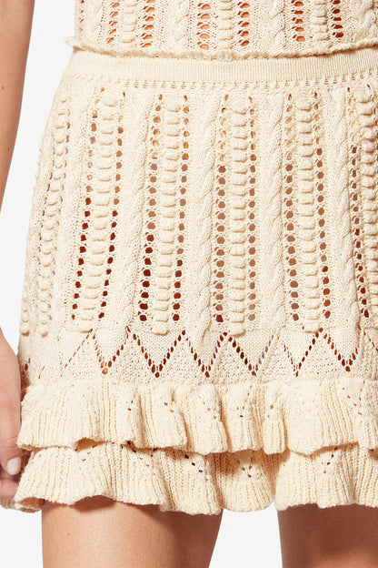 Strickrock Nelle in EcruIsabel Marant - Anita Hass