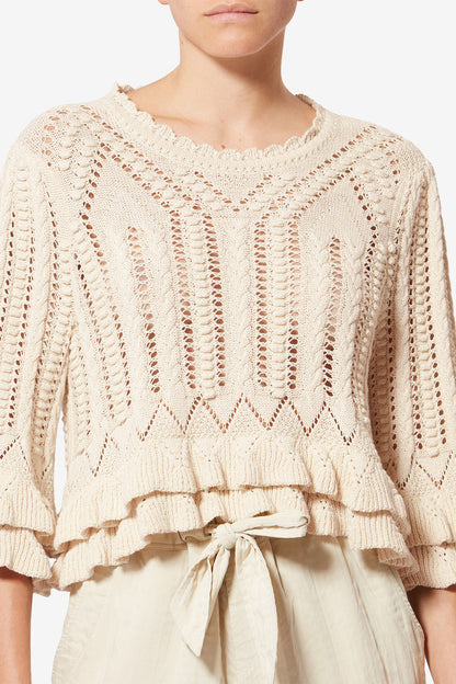 Pullover Norma in EcruIsabel Marant - Anita Hass
