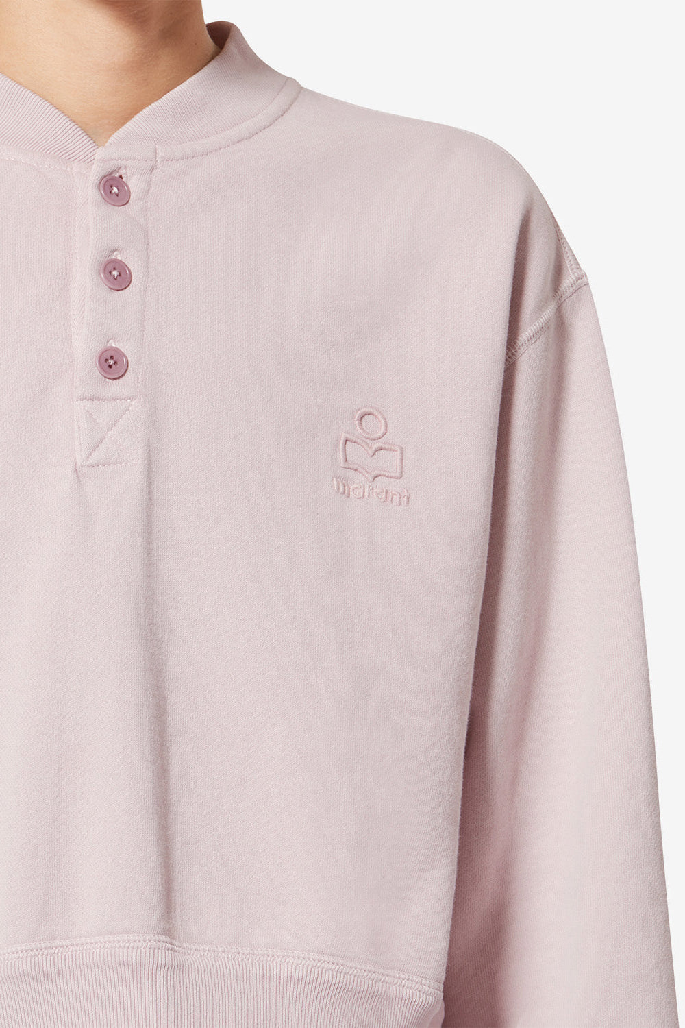 Simony sweatshirt in light pink