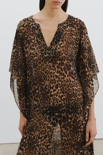 Kaftan Erica in Vintage LeopardNili Lotan - Anita Hass