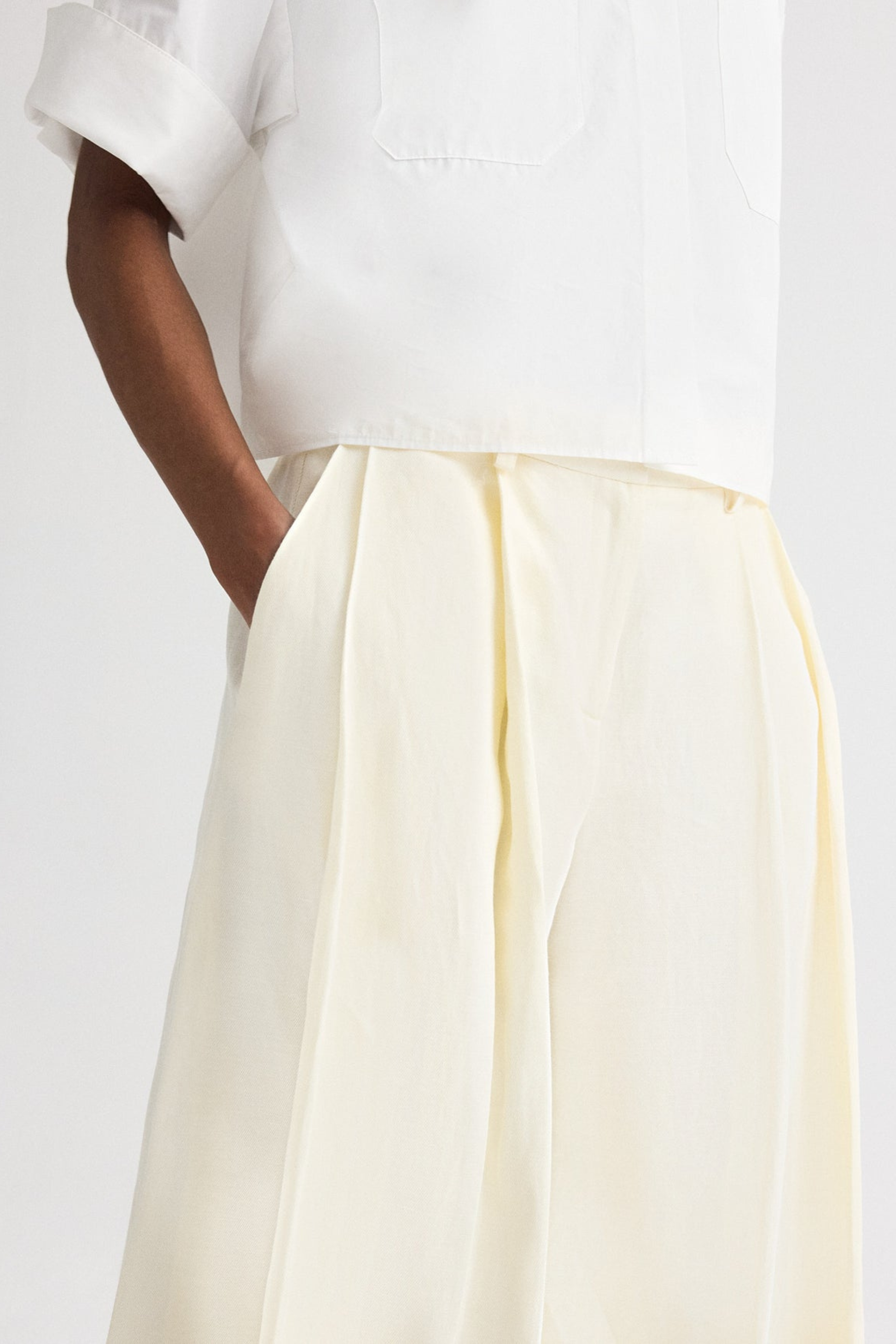 Hose Crosby in BoneTWP Clothing - Anita Hass