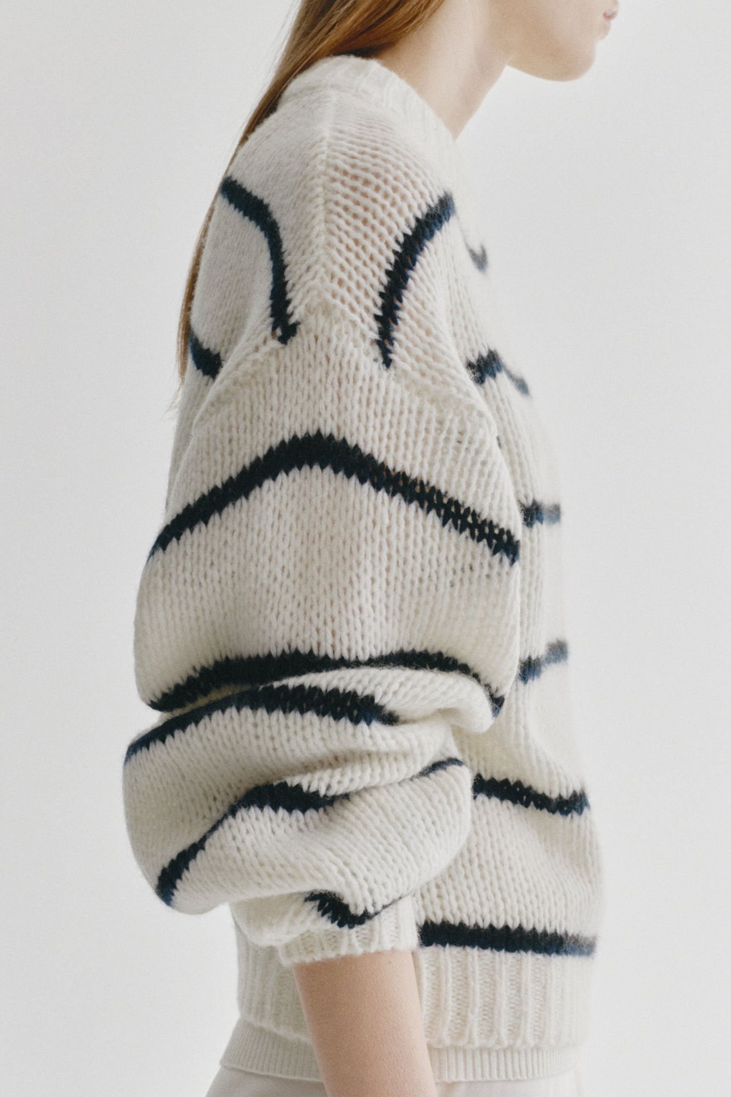 Pullover Sabelle in Cream StripesLisa Yang - Anita Hass