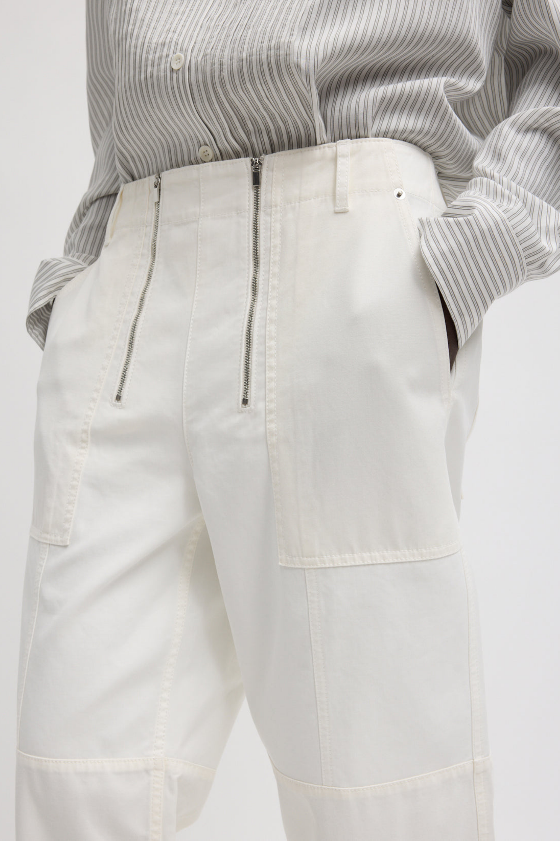 Jeans Cargo Fischer in WeißTibi - Anita Hass