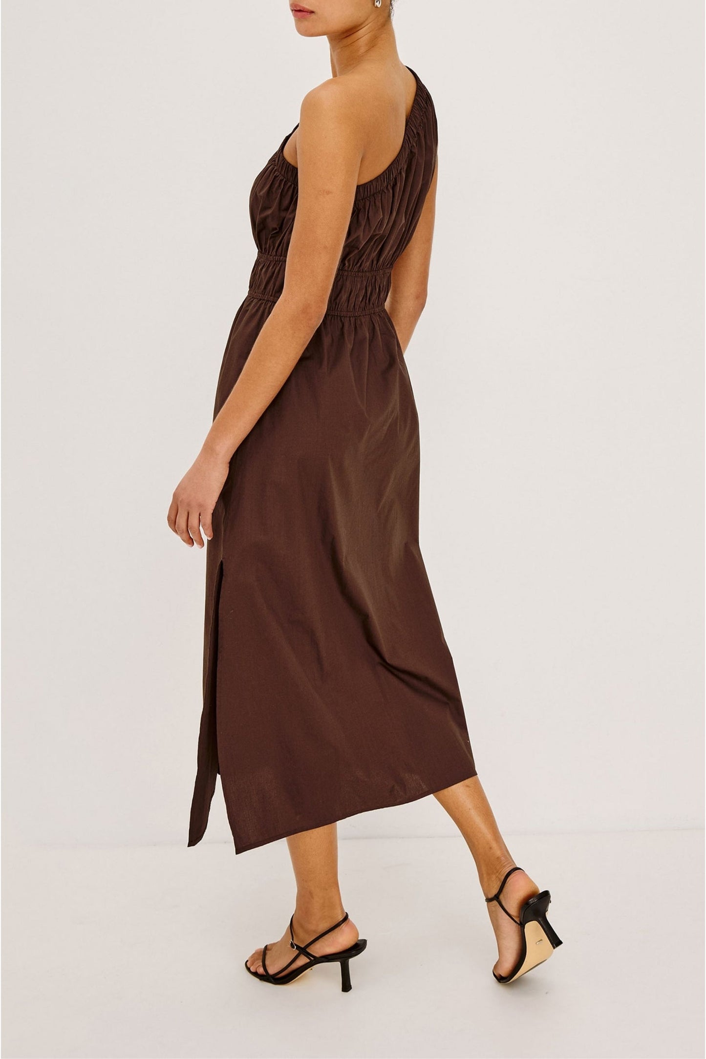 浓咖啡色 Selani 连衣裙