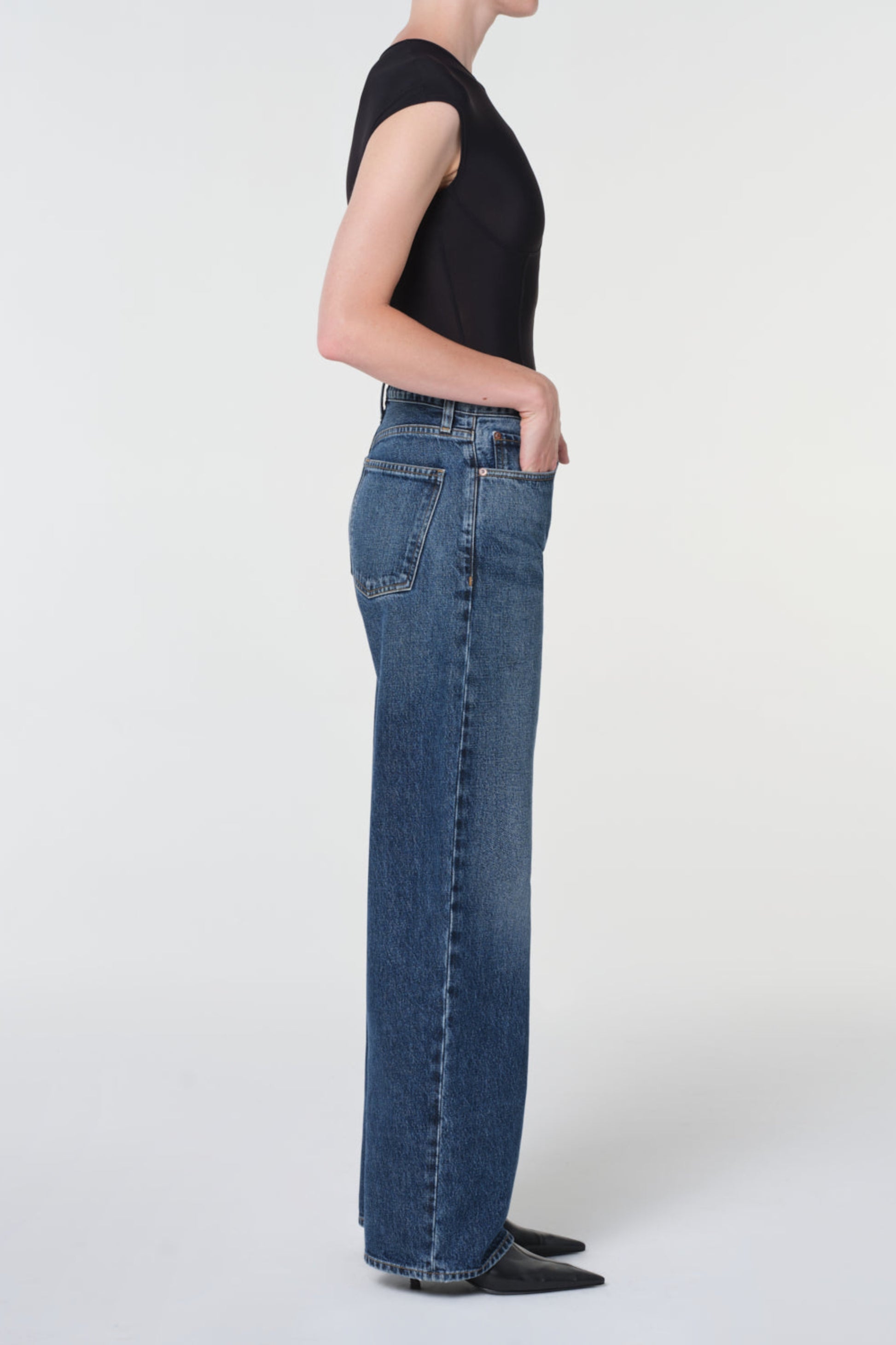 Jeans Arc in Short WaveAgolde - Anita Hass