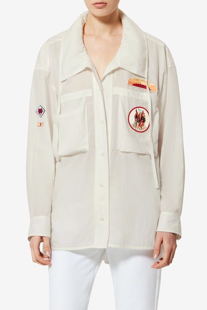 Chely blouse in white