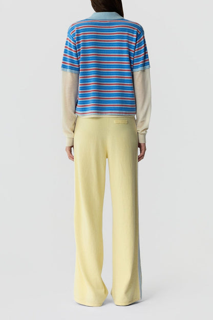 Longsleeve Layered Rugby in Clear Sky