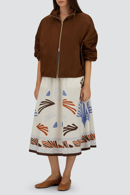 Jas New Techno in bruin