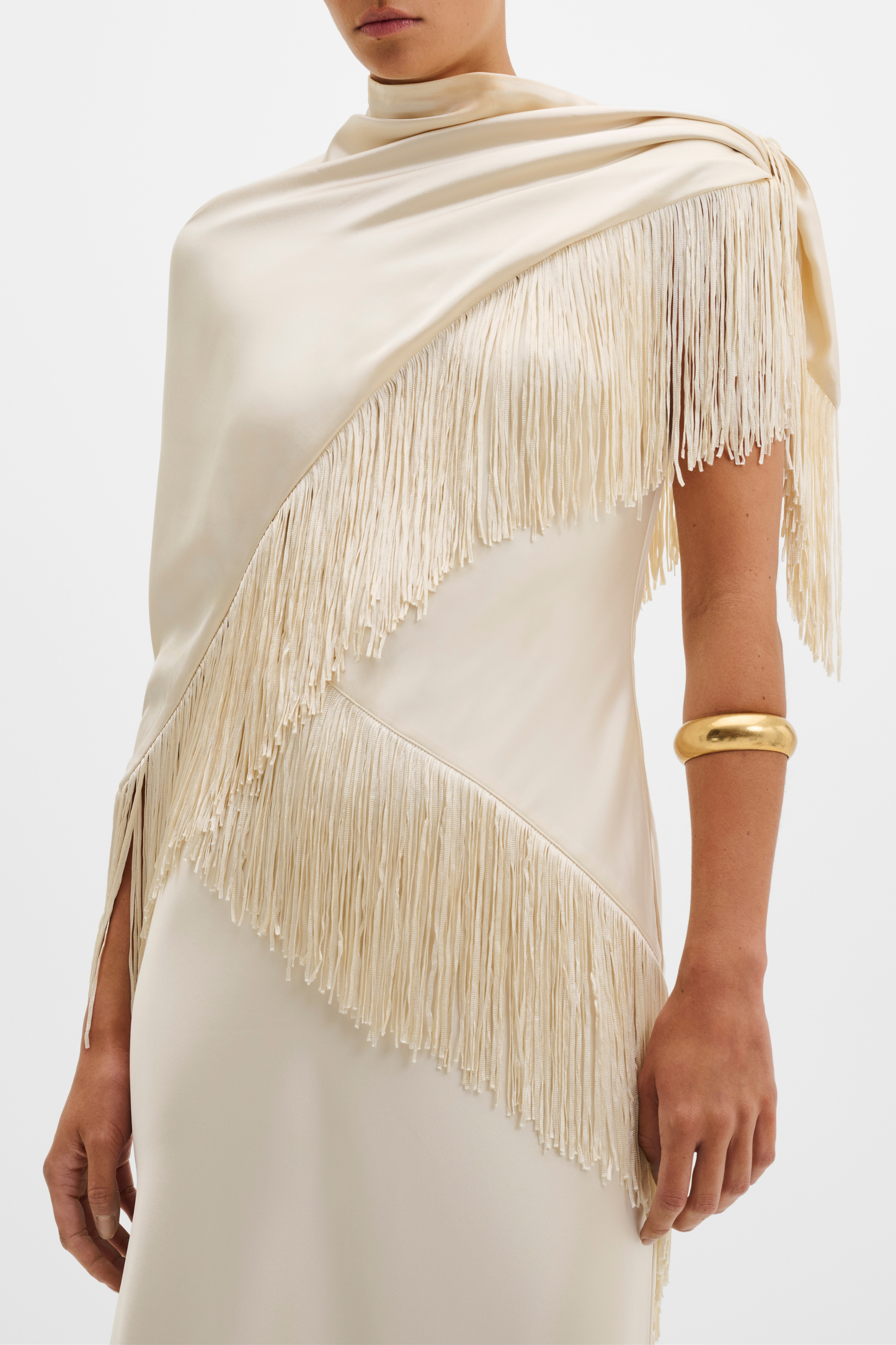 Shawl Nalia in Pearl