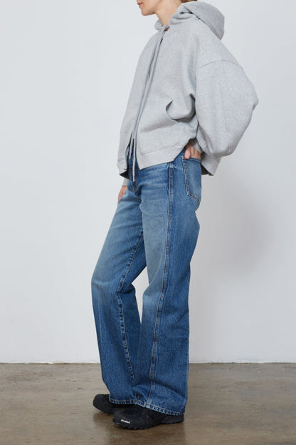 Hoodie The Scott Zip in Heather GreyRÙADH - Anita Hass