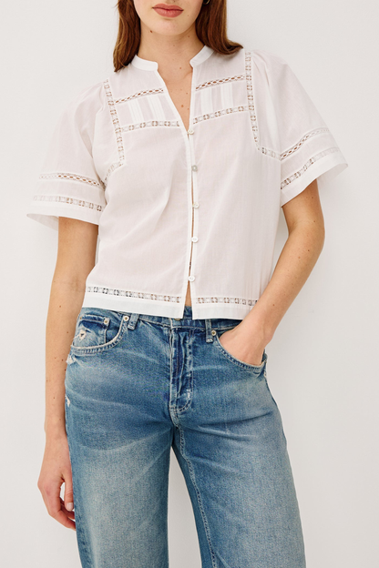 Bluse Alanis in WeißRails - Anita Hass
