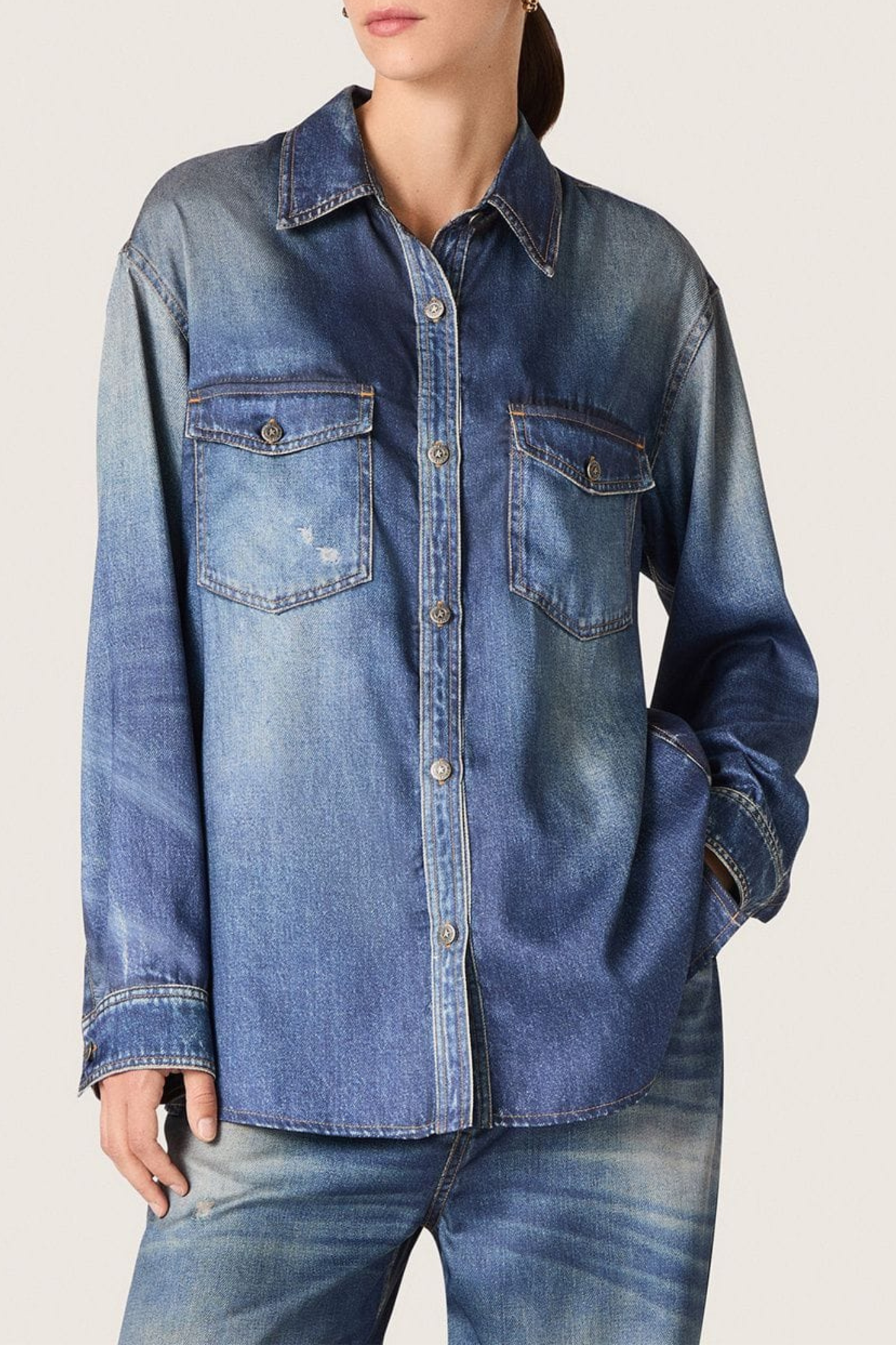 Bluse Patty in BlueGolden Goose - Anita Hass