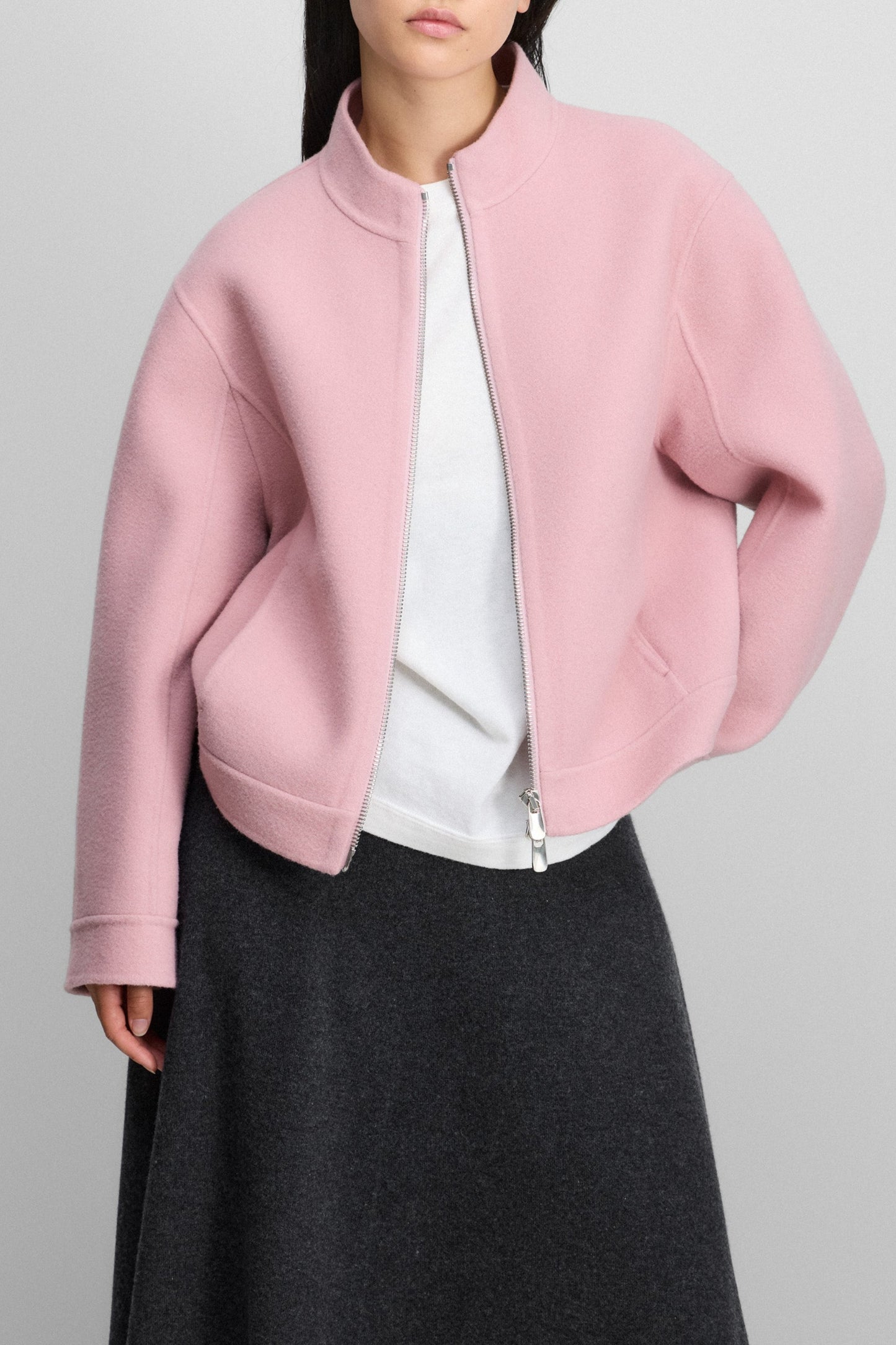 Jacke N°425 Motor in RosaExtreme Cashmere - Anita Hass