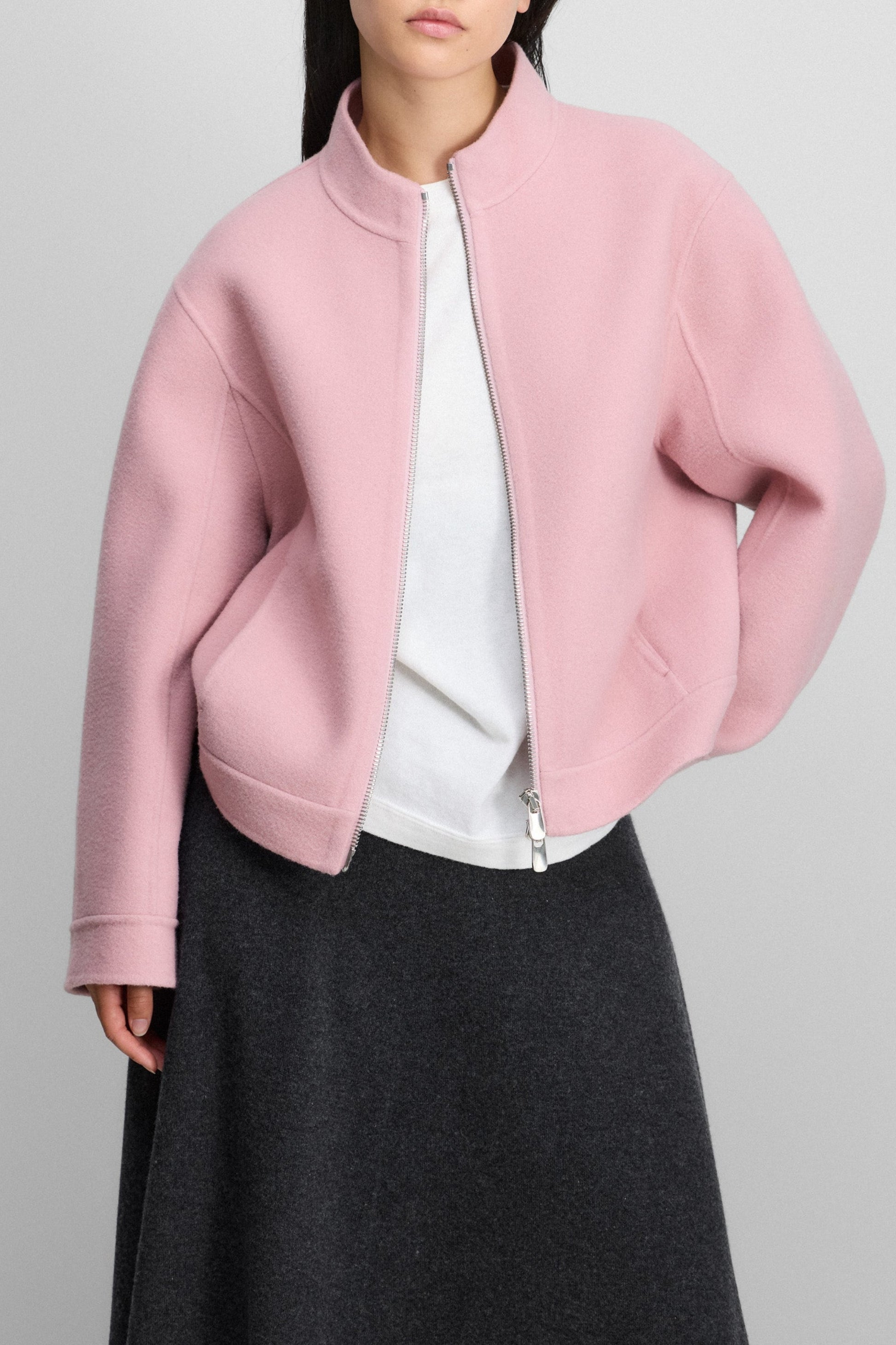 Jacke N°425 Motor in RosaExtreme Cashmere - Anita Hass