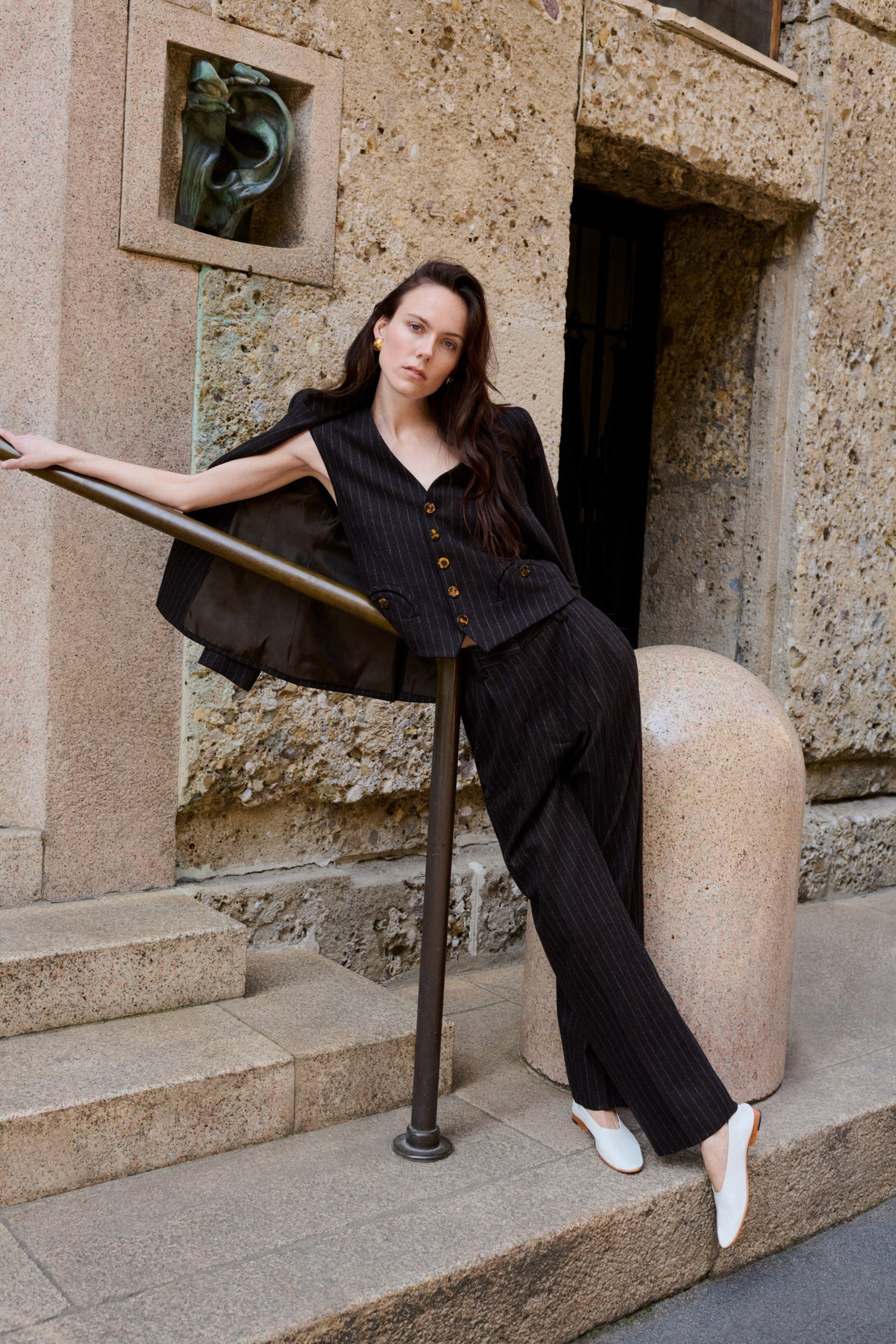 Hose Lady Maud Fox in ChocoBlazé Milano - Anita Hass