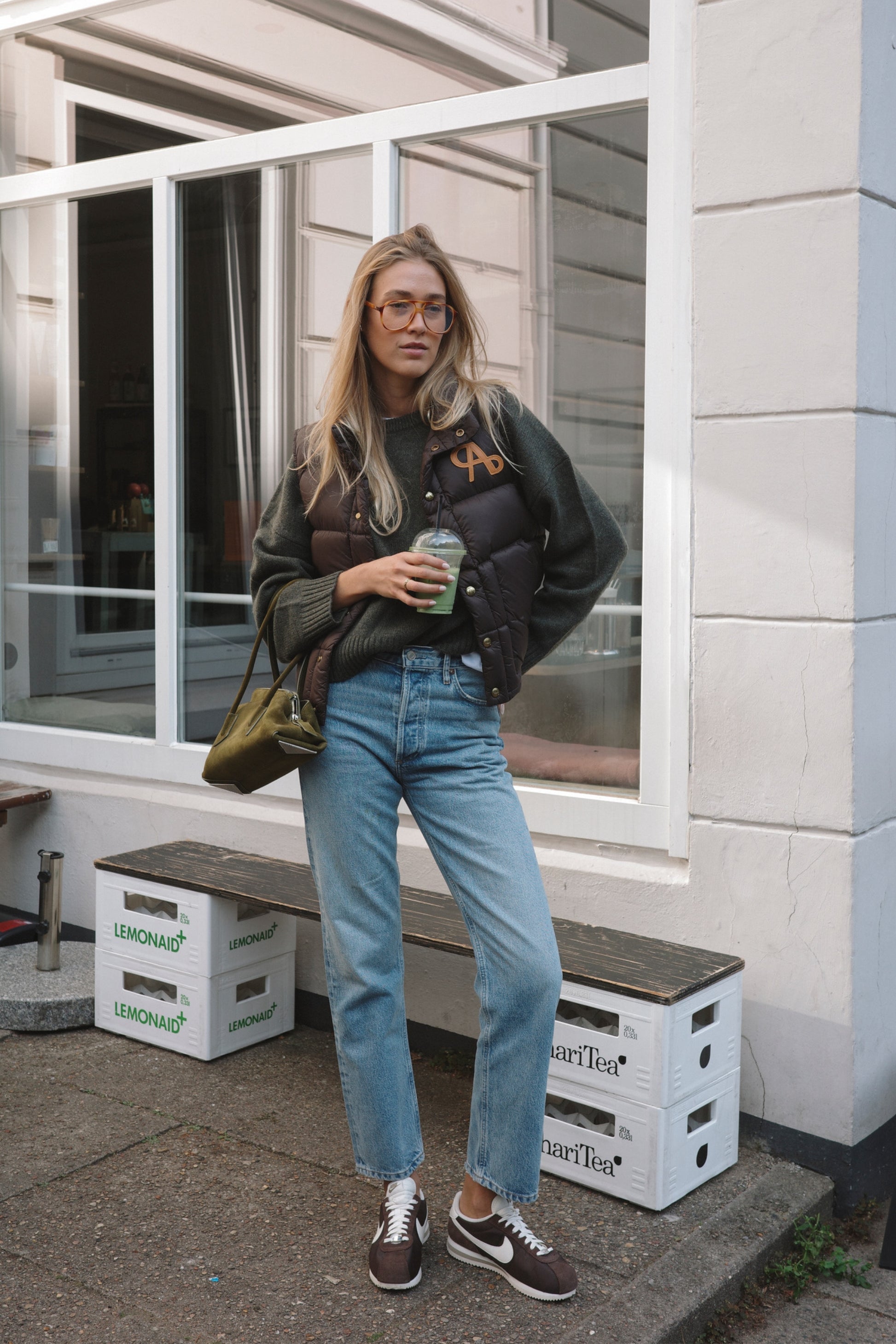 Daunenweste Saint Honore in BraunLadneri - Anita Hass