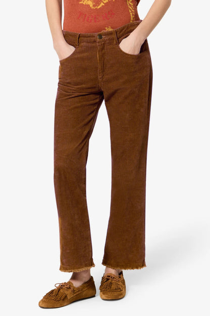 Ruthie Cord Pants in Caramel