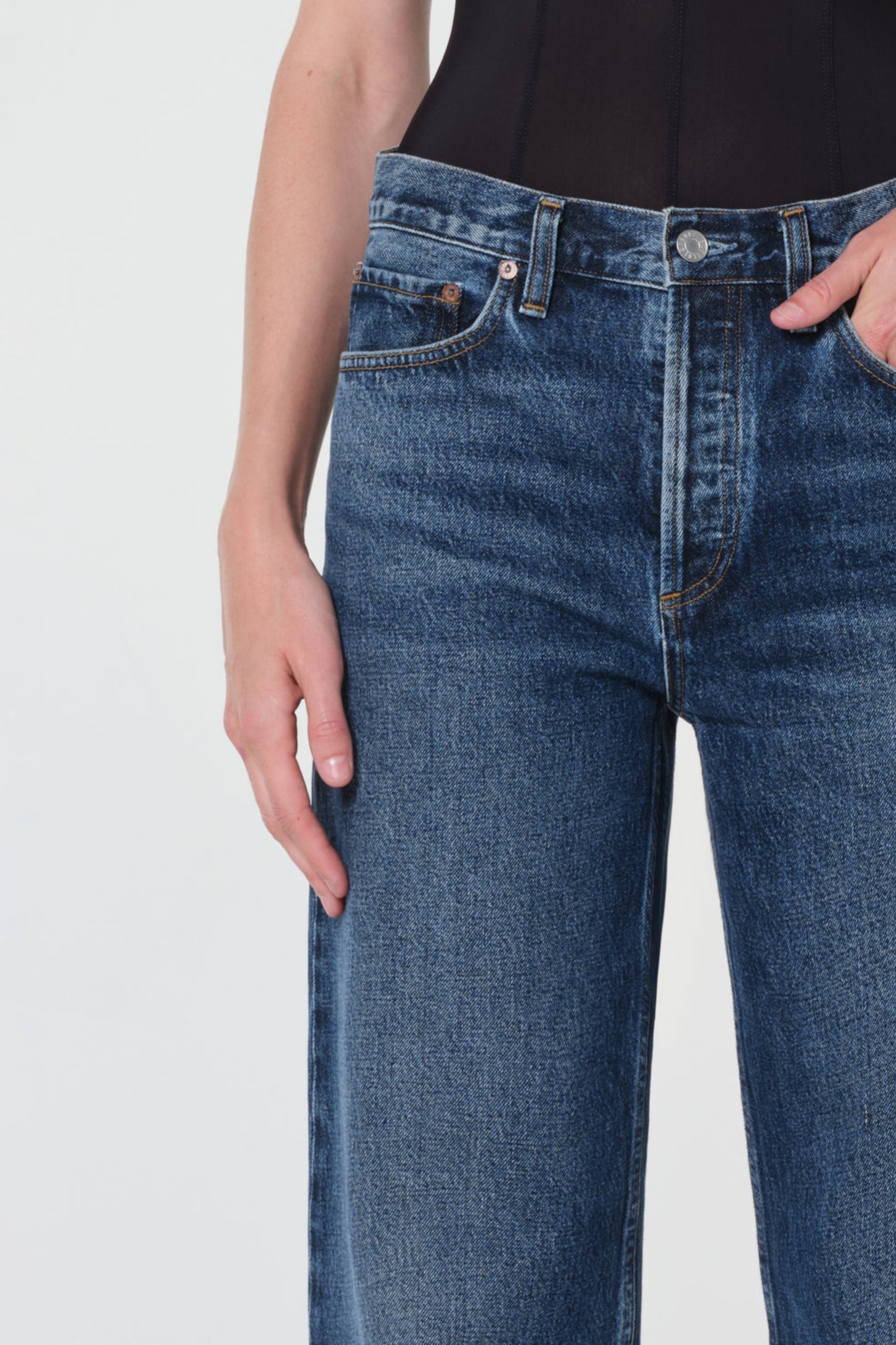 Jeans Arc in Short WaveAgolde - Anita Hass