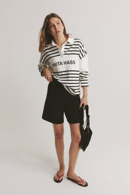Polo Riviera in Schwarz/IvoryAnita Hass - Anita Hass