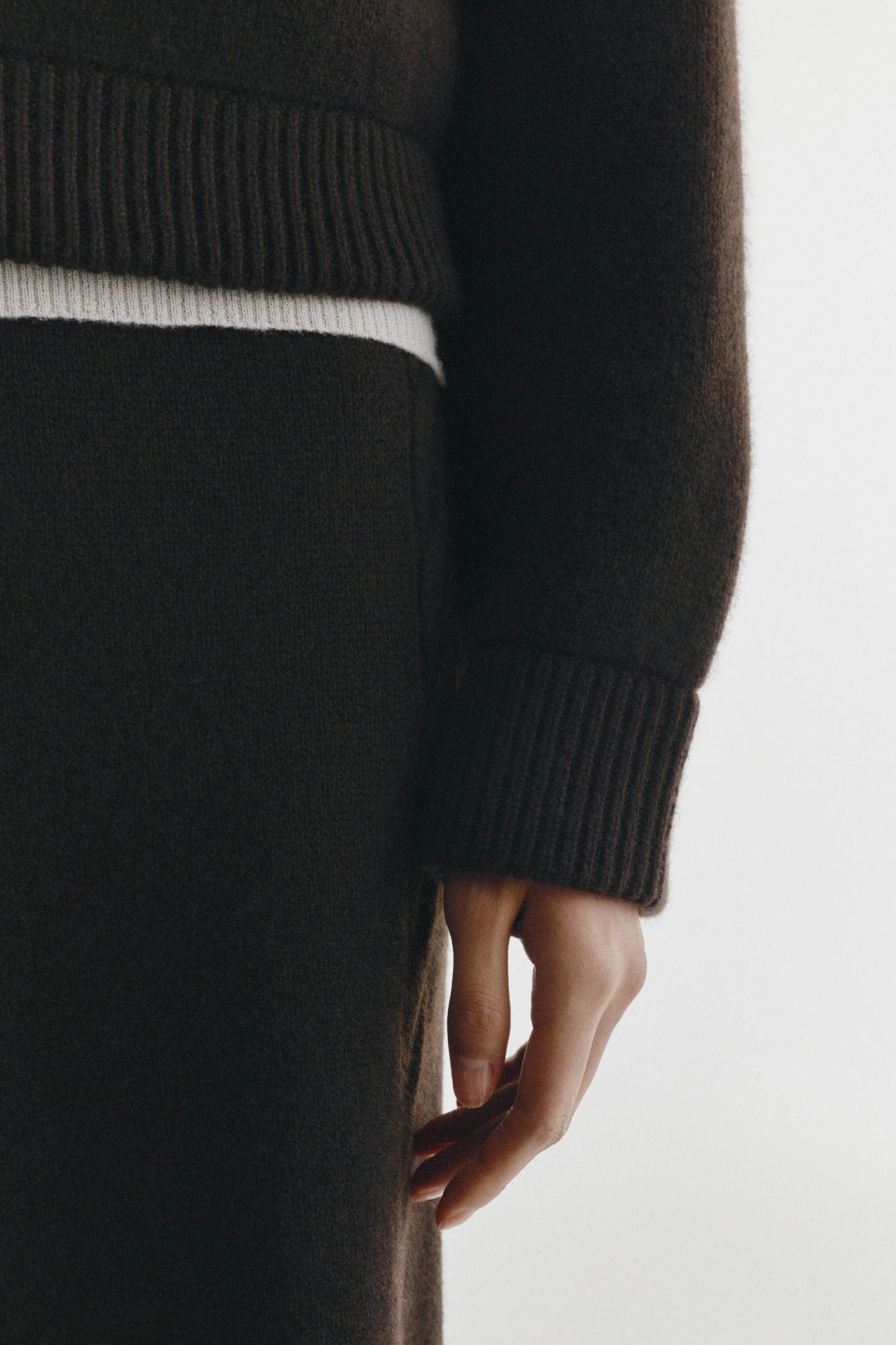 Cardigan Emmylou in Dark Fern Lisa Yang