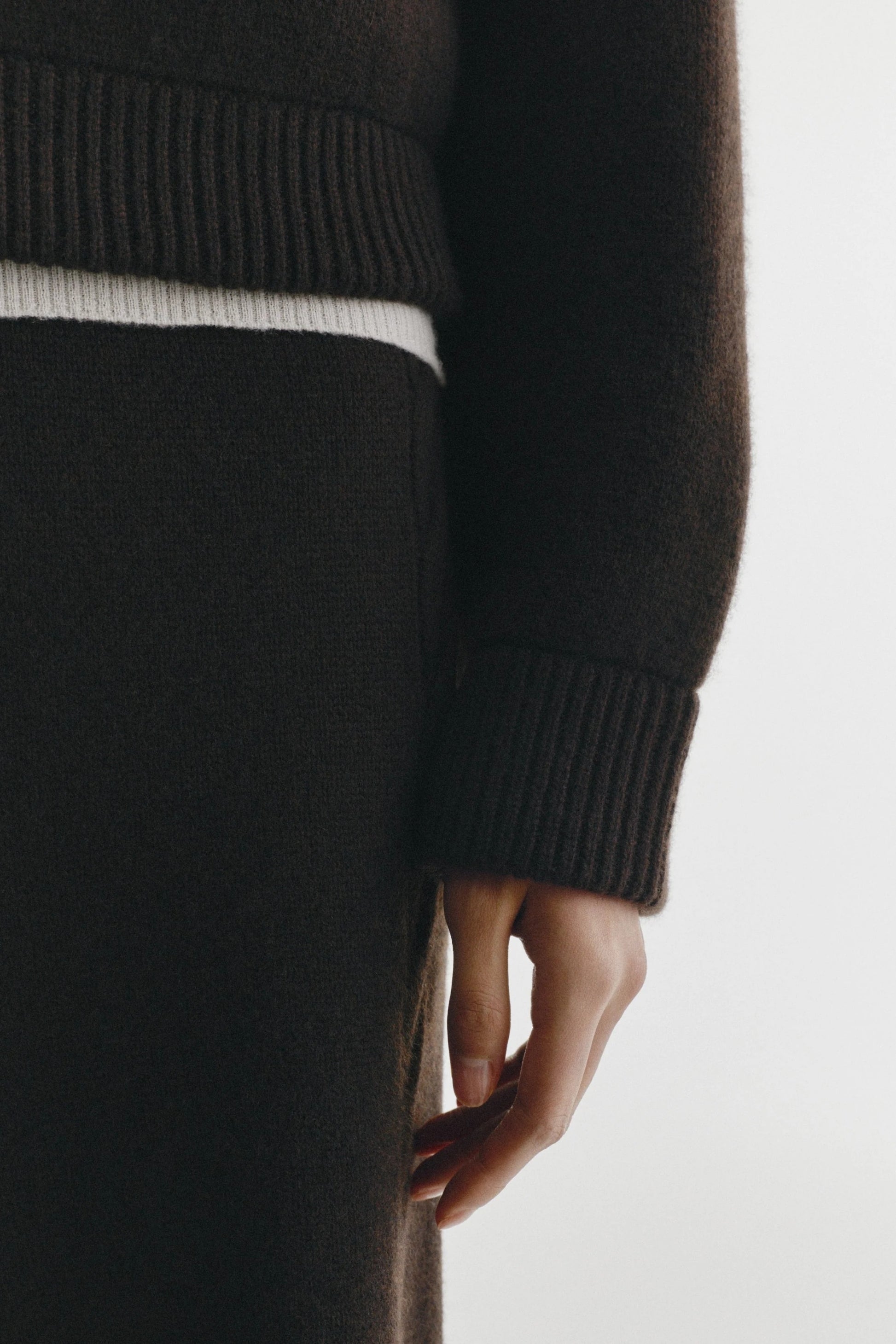 Cardigan Emmylou in Dark Fern Lisa Yang