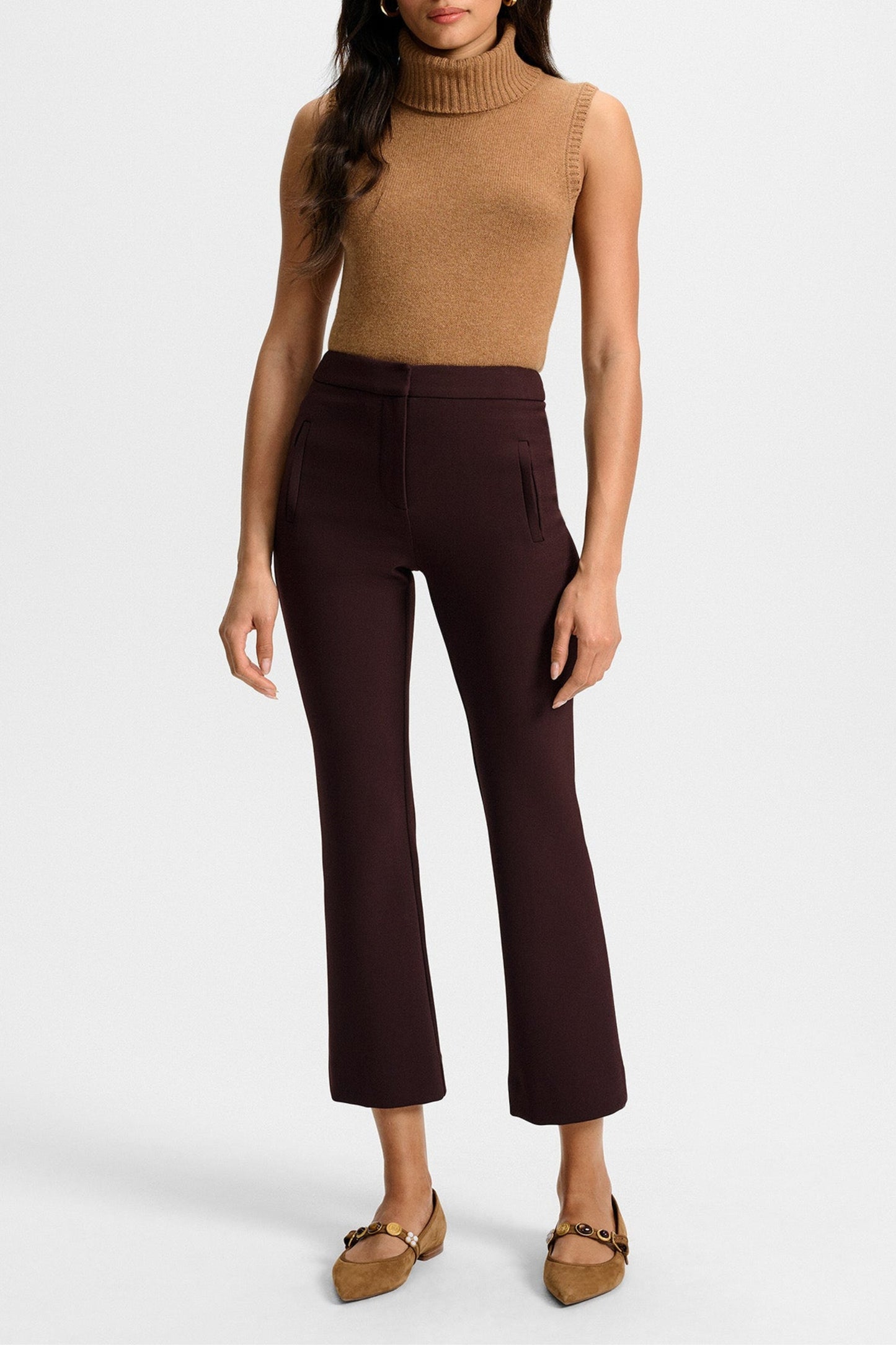 Hose Arte in Dark CurrantVeronica Beard - Anita Hass