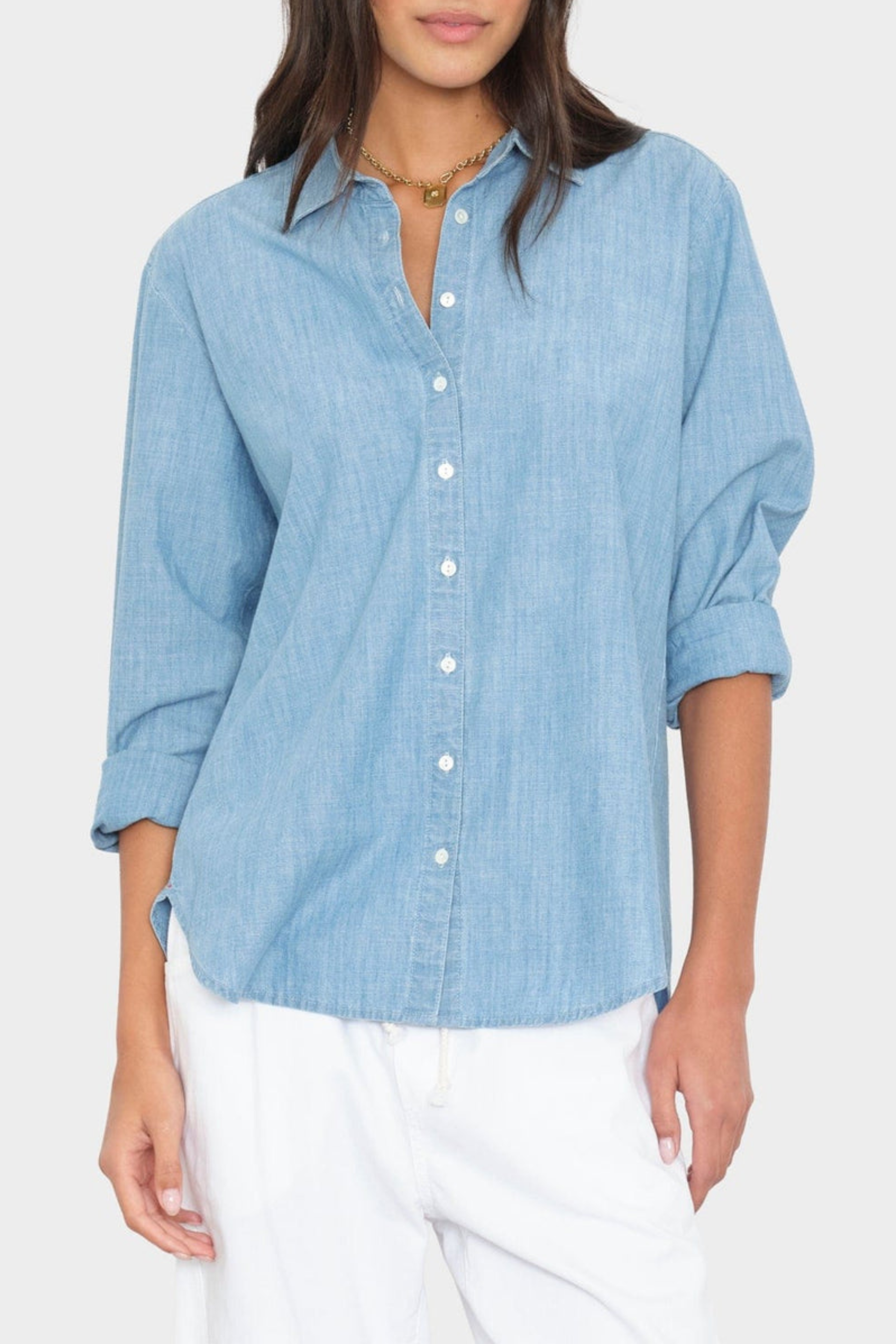 Bluse Beau in Slate SkyXírena - Anita Hass
