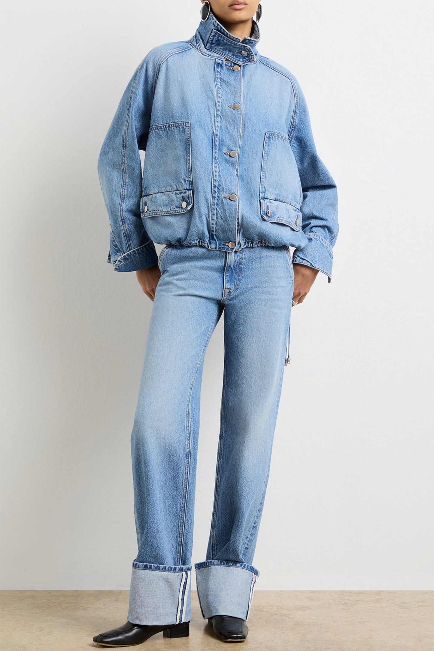 Jacke The Harper in Vintage WashBrandon Maxwell - Anita Hass