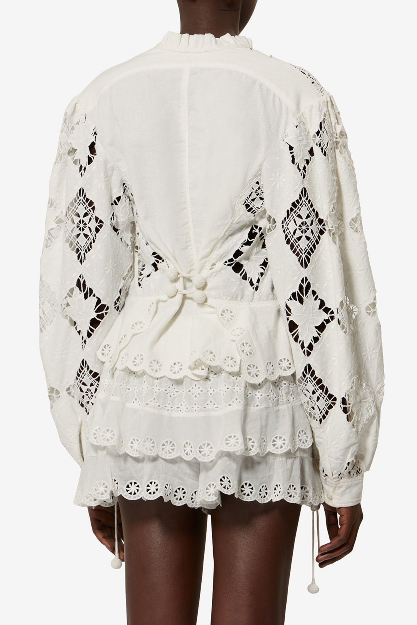 Nina blouse in white