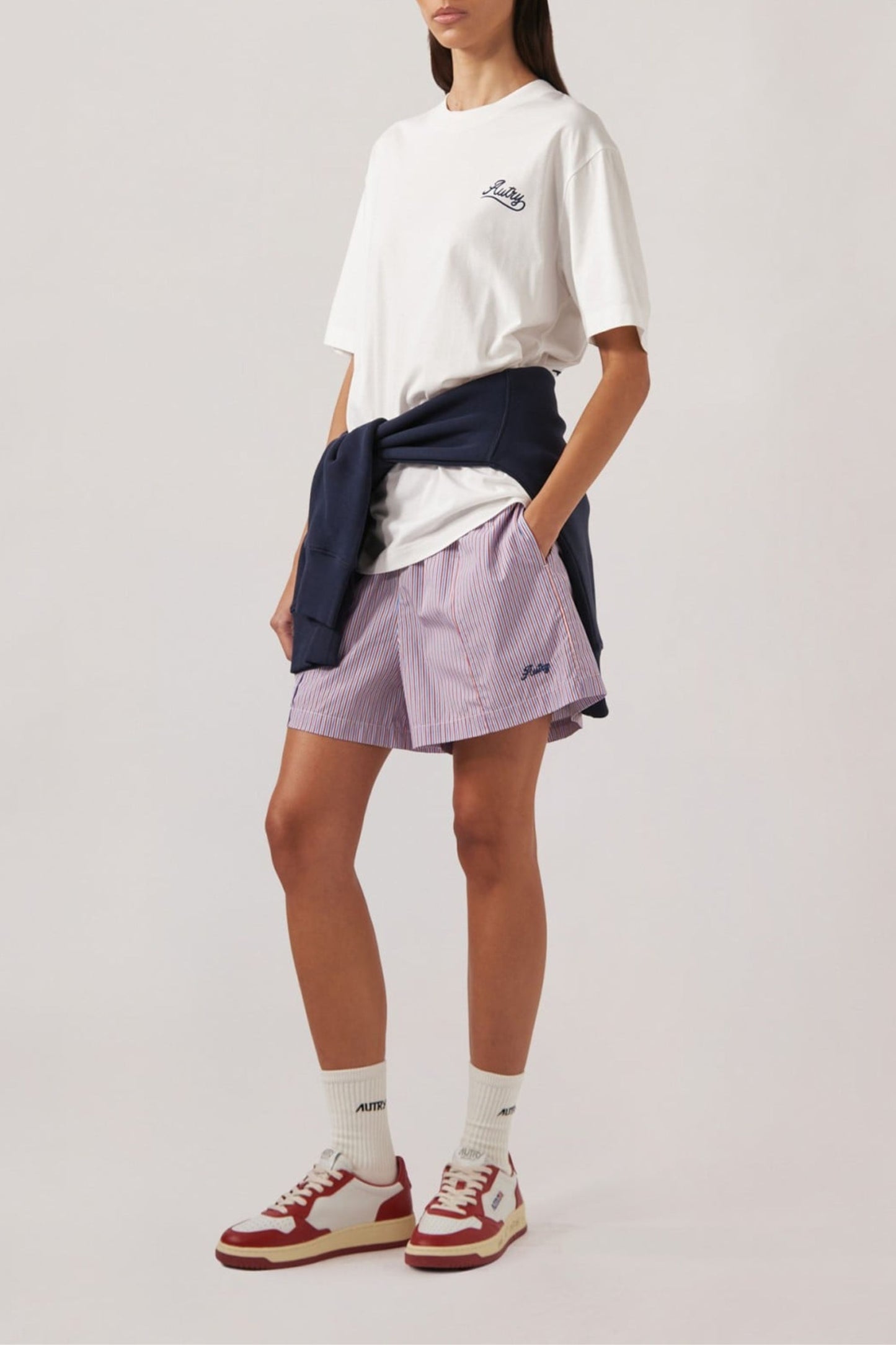 Shorts in Red/Blue/White