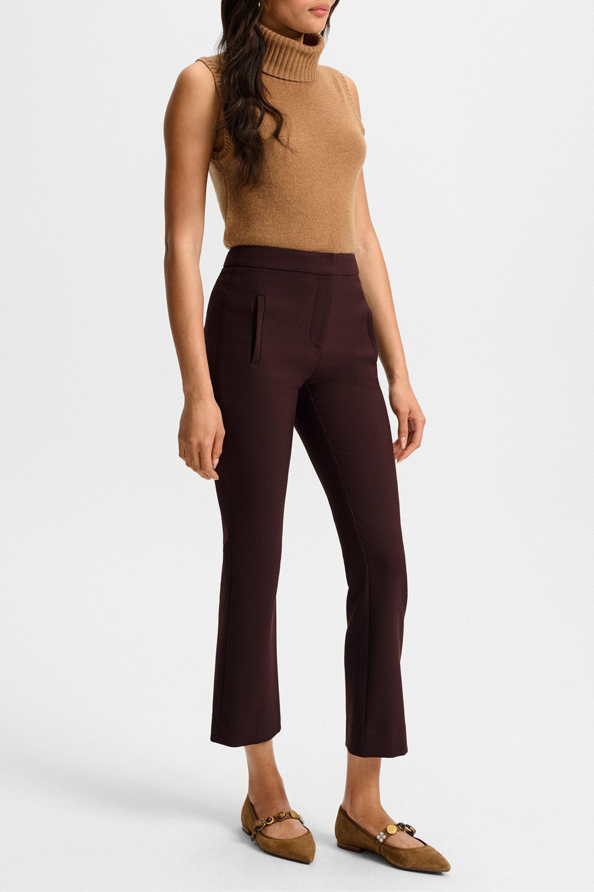 Hose Arte in Dark CurrantVeronica Beard - Anita Hass