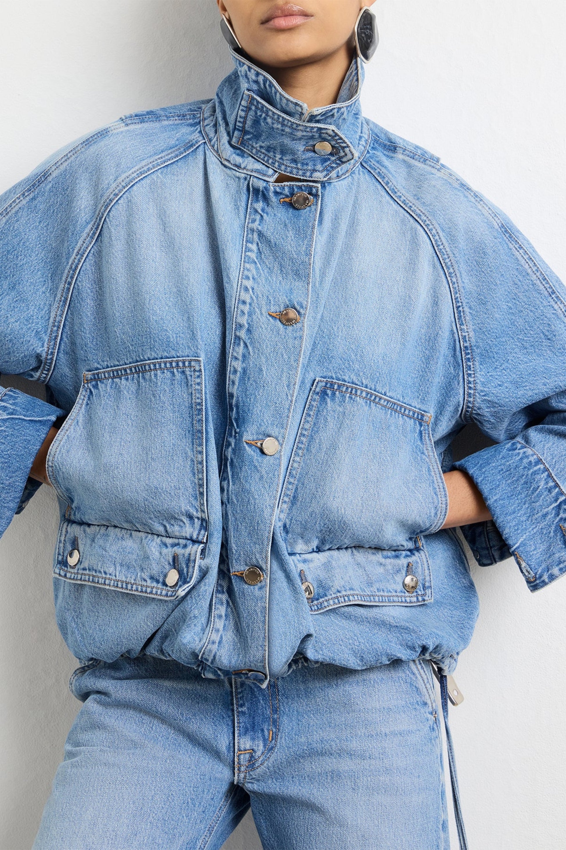 Jacke The Harper in Vintage WashBrandon Maxwell - Anita Hass