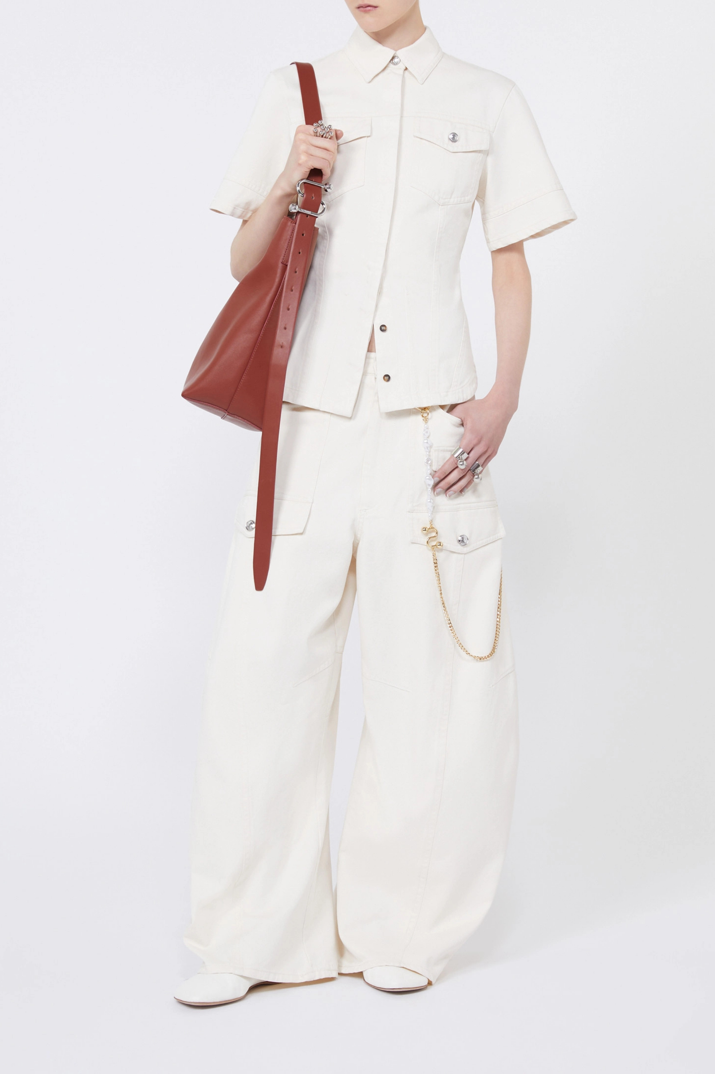 Bluse Ontano in BeigeSportmax - Anita Hass