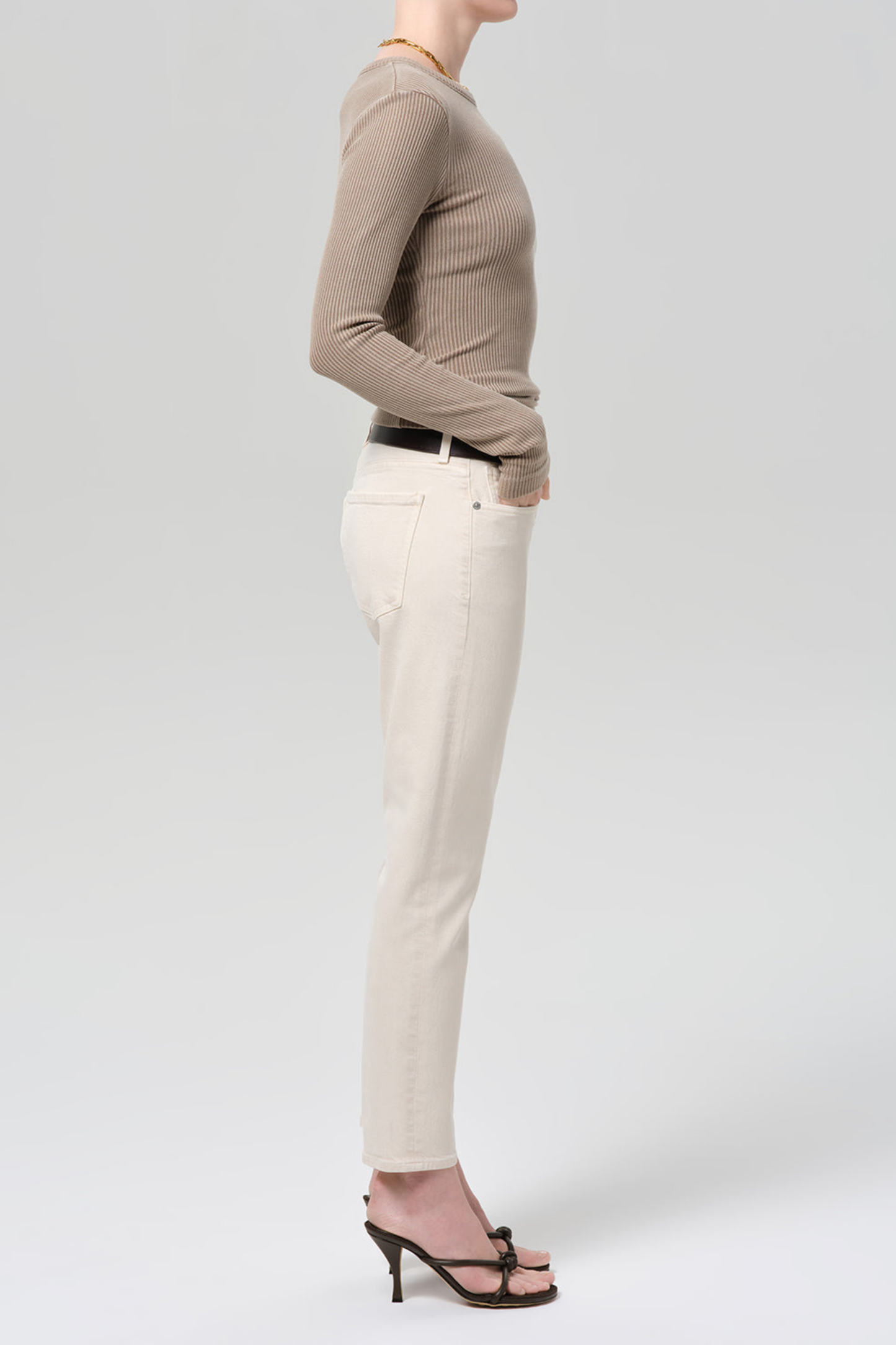 Jeans Emerson 27" in AlmondetteCitizens of Humanity - Anita Hass