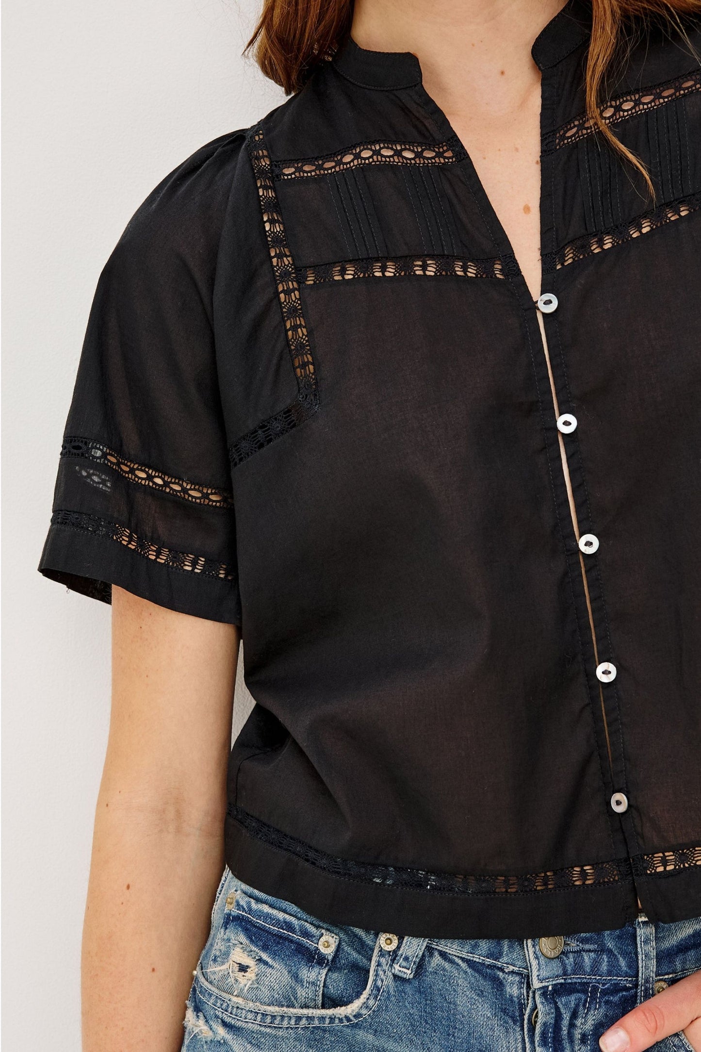 Alanis blouse in black